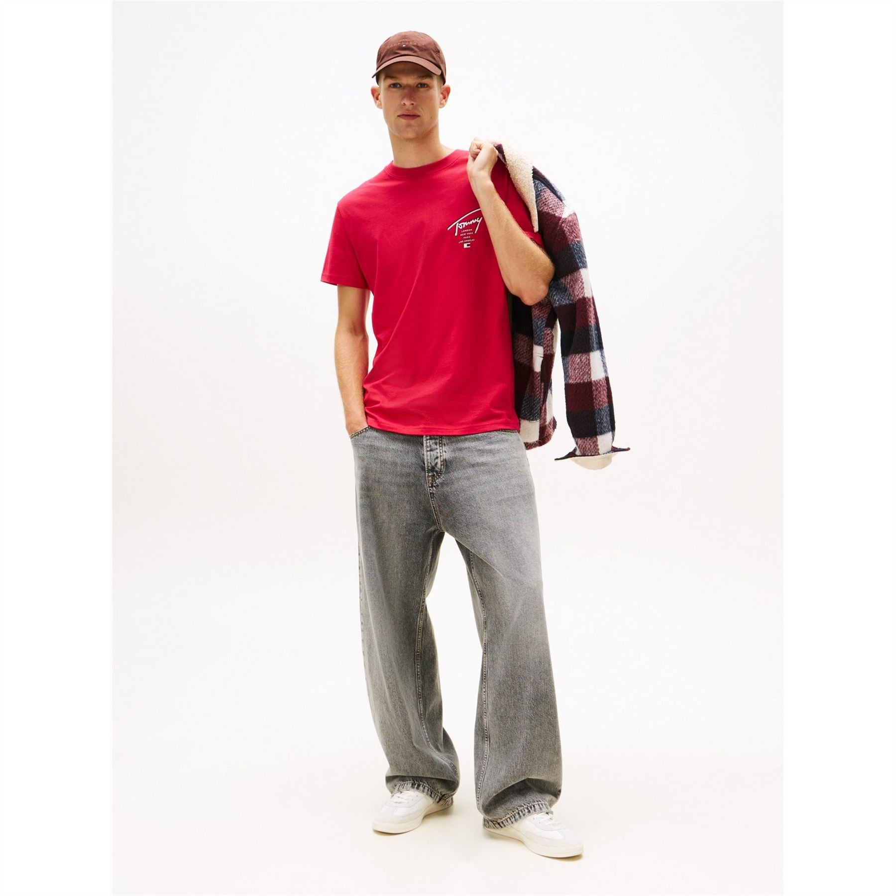 Tommy Jeans Flag Logo T-Shirt
