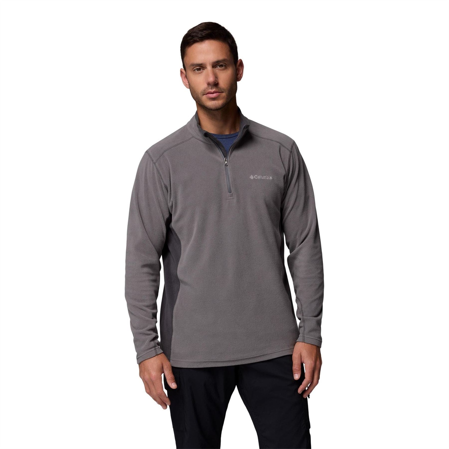 Columbia Klam Fleece Regular Fit Zip Neck Sweatshirt