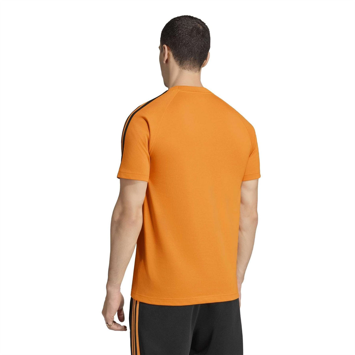 adidas Ajax Amsterdam Short Sleeve Cotton Crew Neck Slim Fit T-Shirt