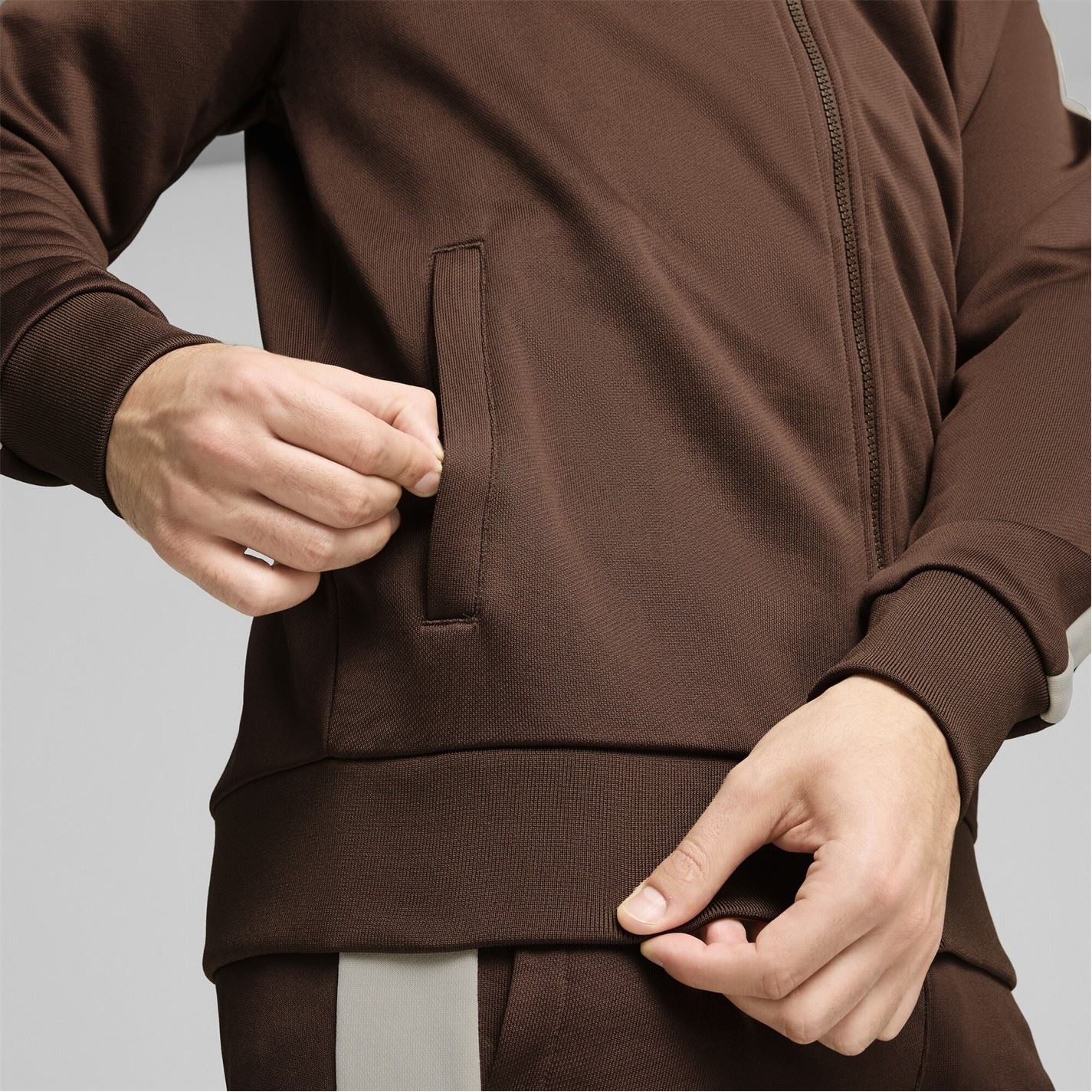 Puma Mens T7 Iconic Track Jacket (s) Pt Jogger