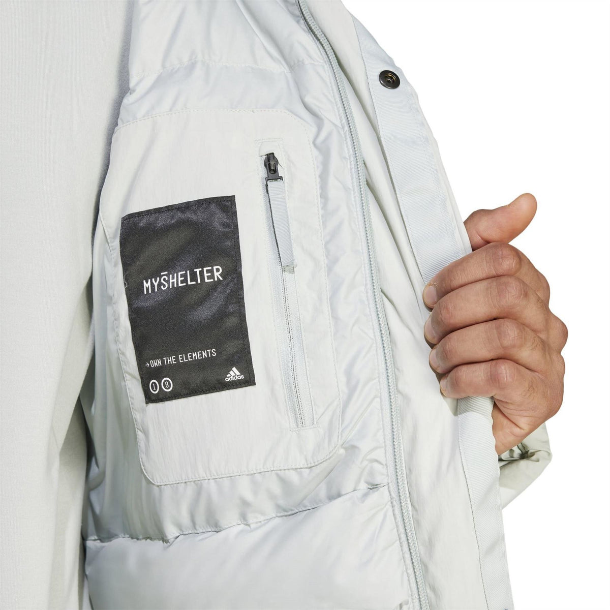 adidas Myshelter Cold.rdy Water Resistant Duck Down Jacket