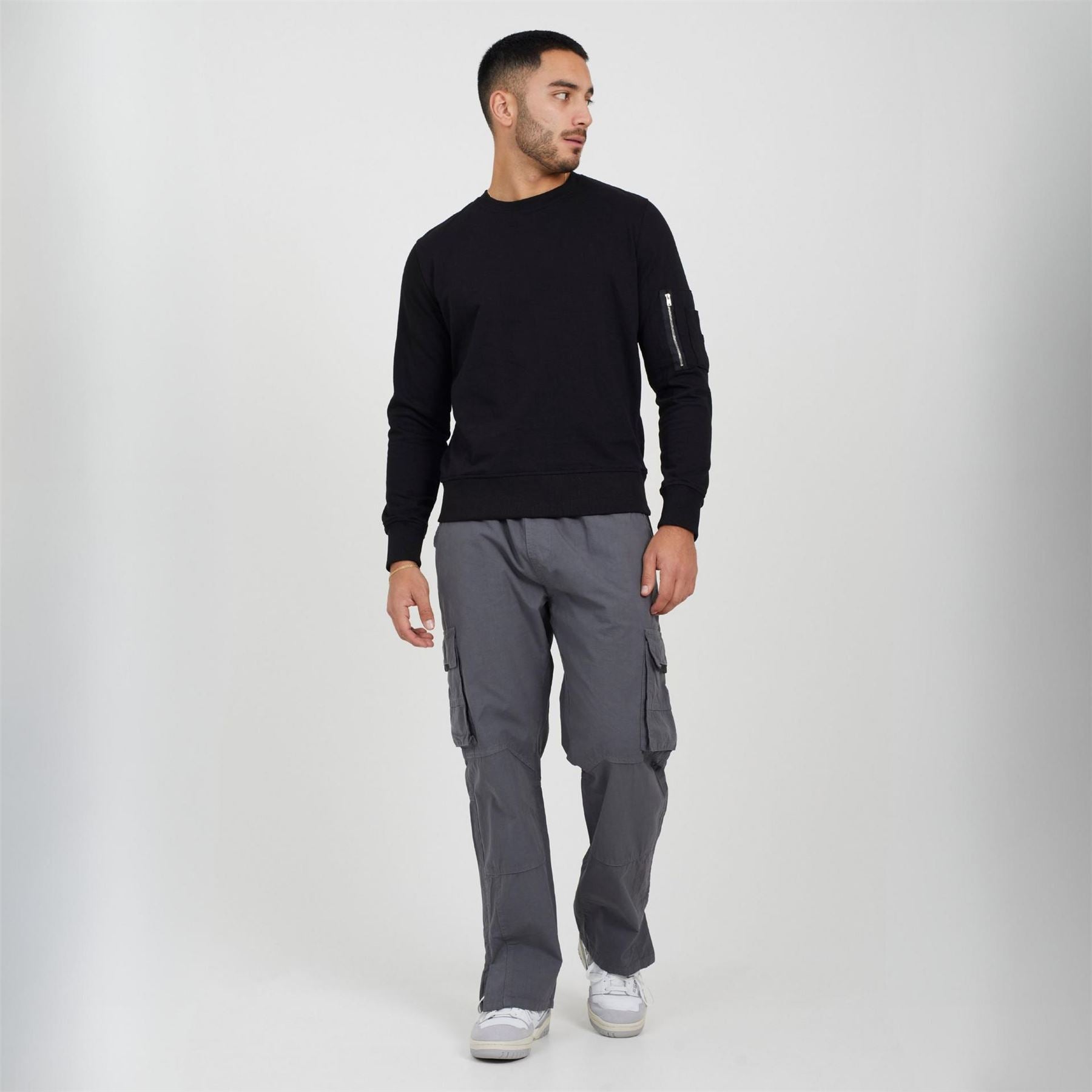 Brave Soul Ripstop Cargo Trousers