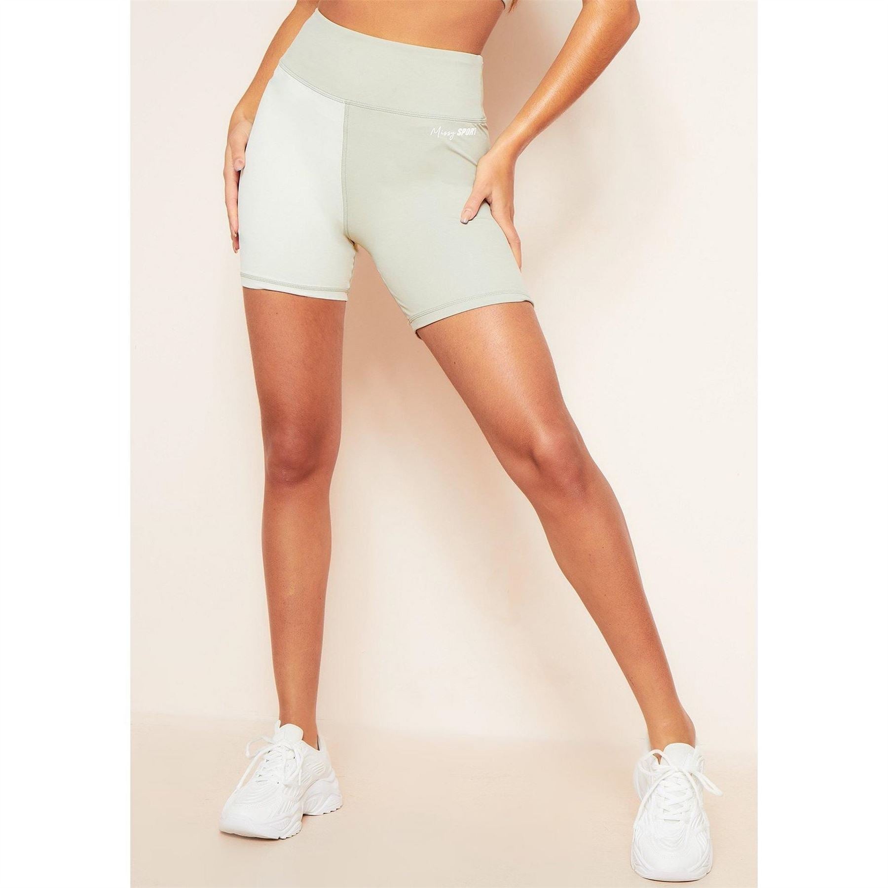 Missy Empire Sport Colour Block Gym Shorts
