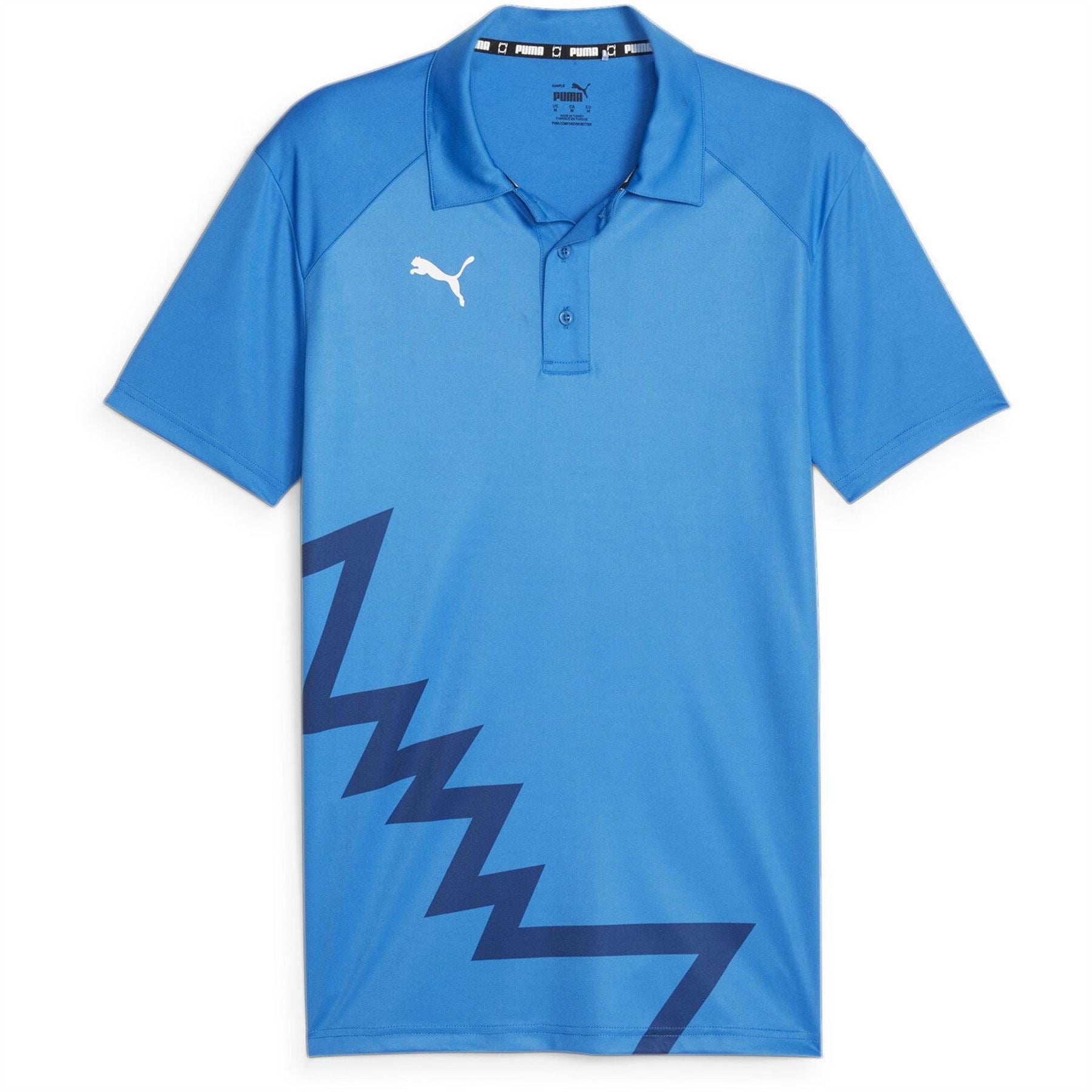 Puma Hoops Team Short Sleeve Performance Polo Shirt
