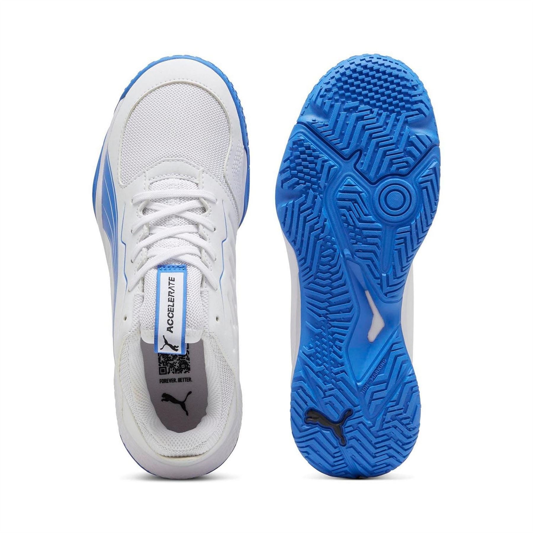Puma Accelerate Jr Low Top Trainers Boys