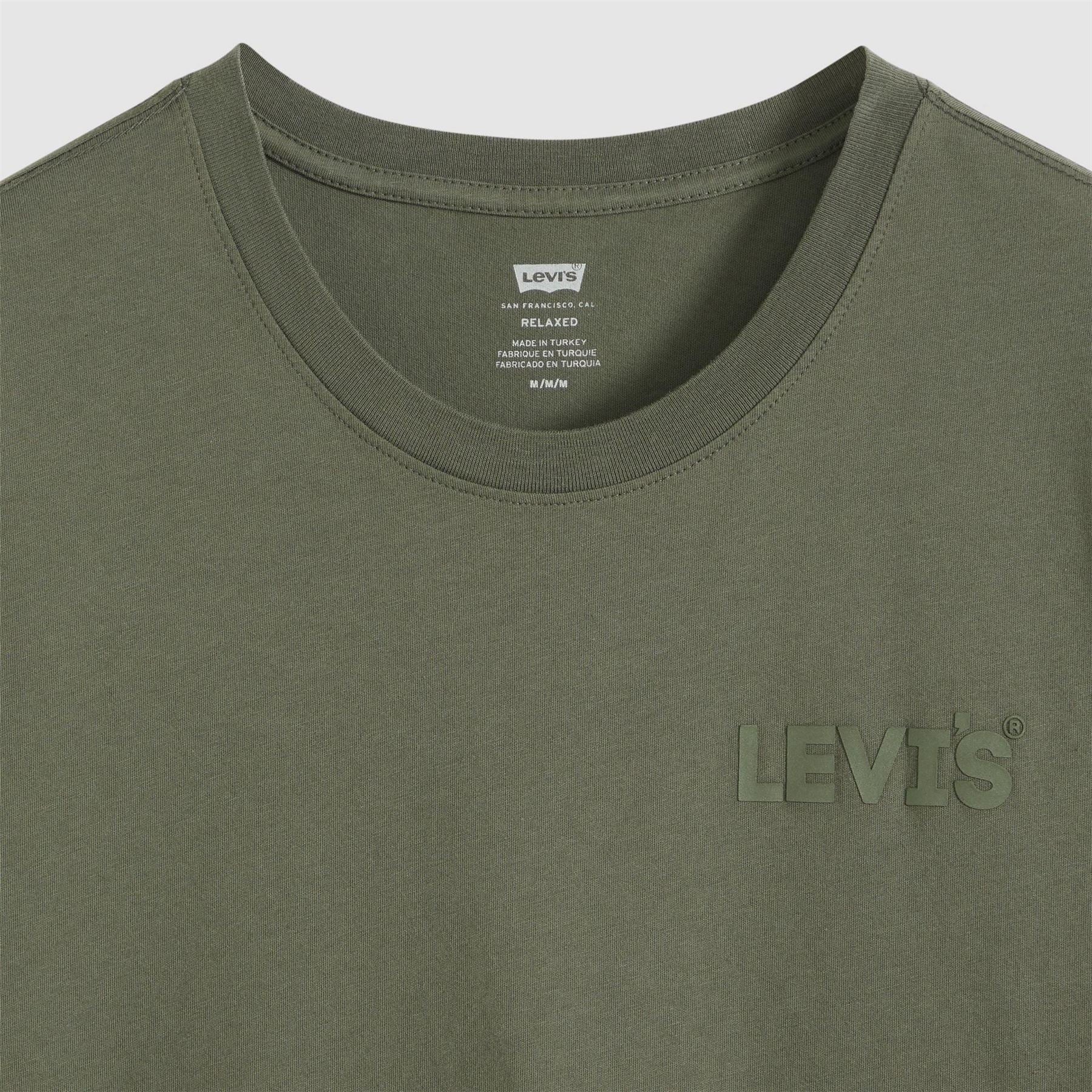 Levis Headline Logo Cotton Relaxed Fit T-Shirt