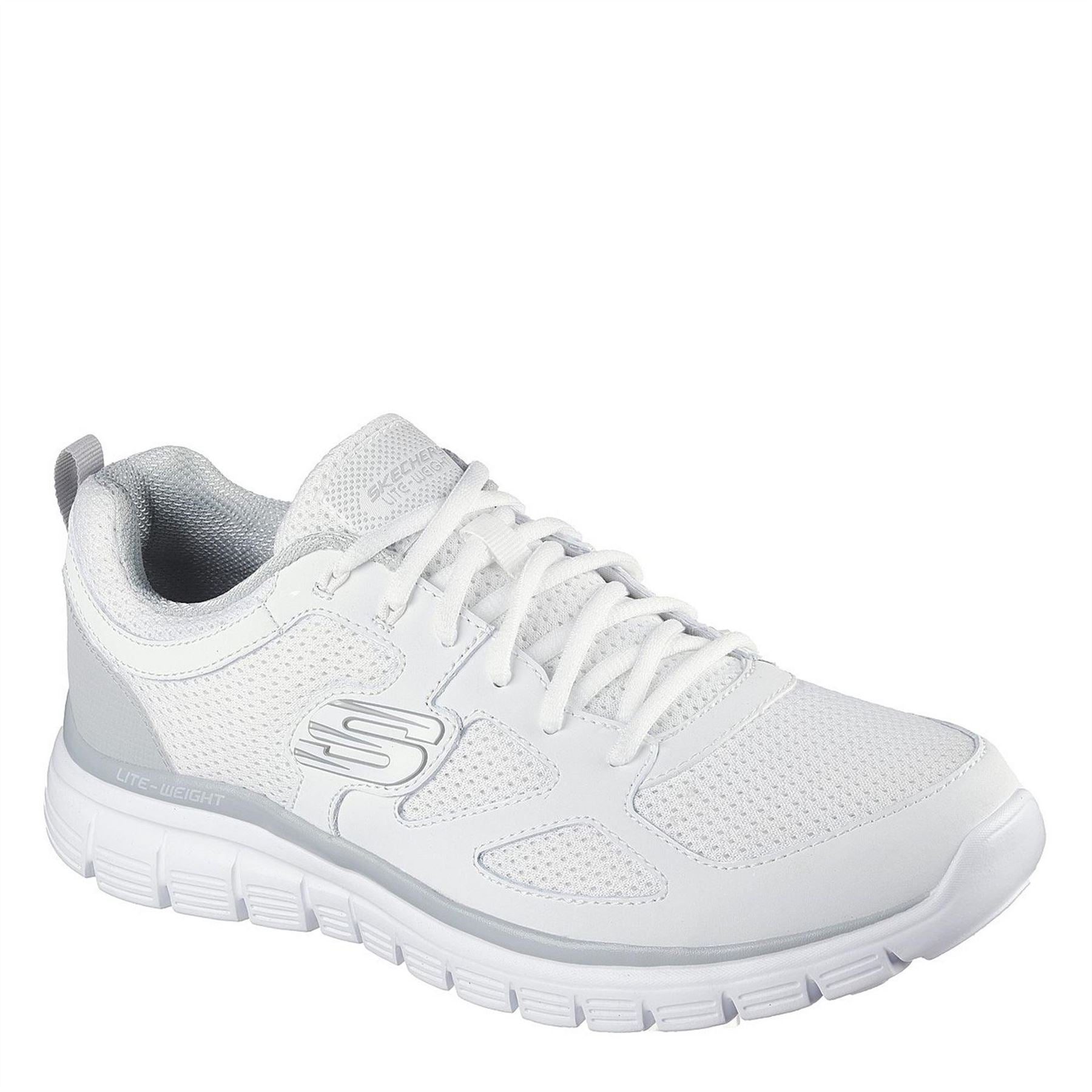 Skechers Mens Flex Burns Agoura Trainers