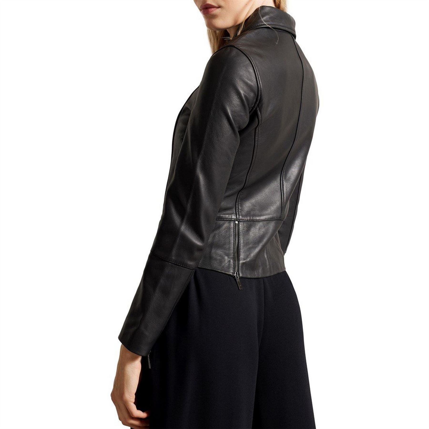 Ted Baker Lizia Moto Short Relaxed Fit Jacket