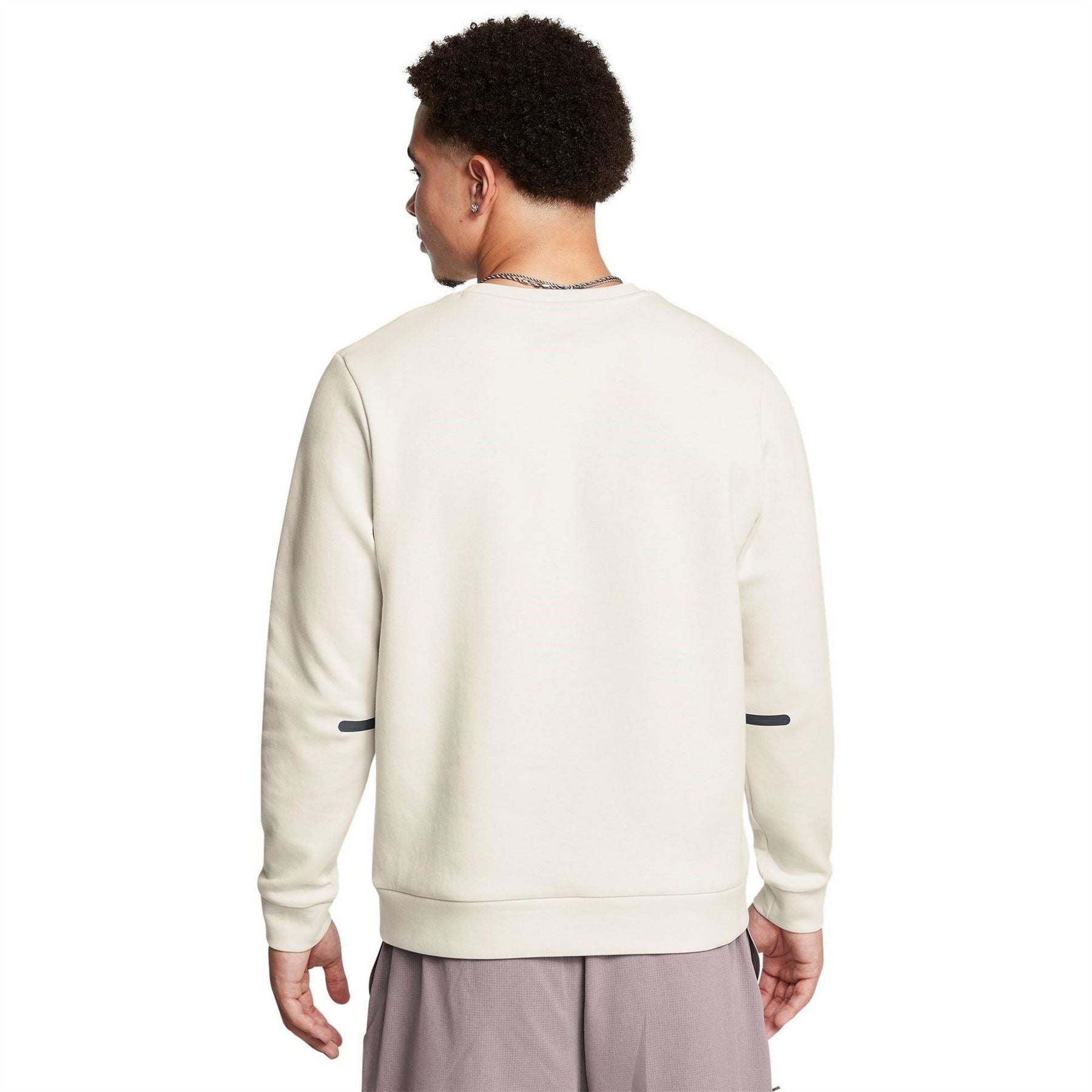 Under Armour Mens Armour Ua Unstoppable Fleece Crew Eu Sweatshirt