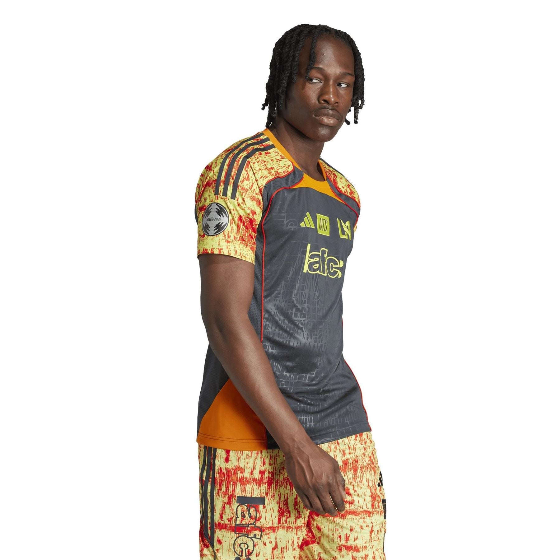 adidas LAFC Crew Neck Raglan Sleeve Jersey