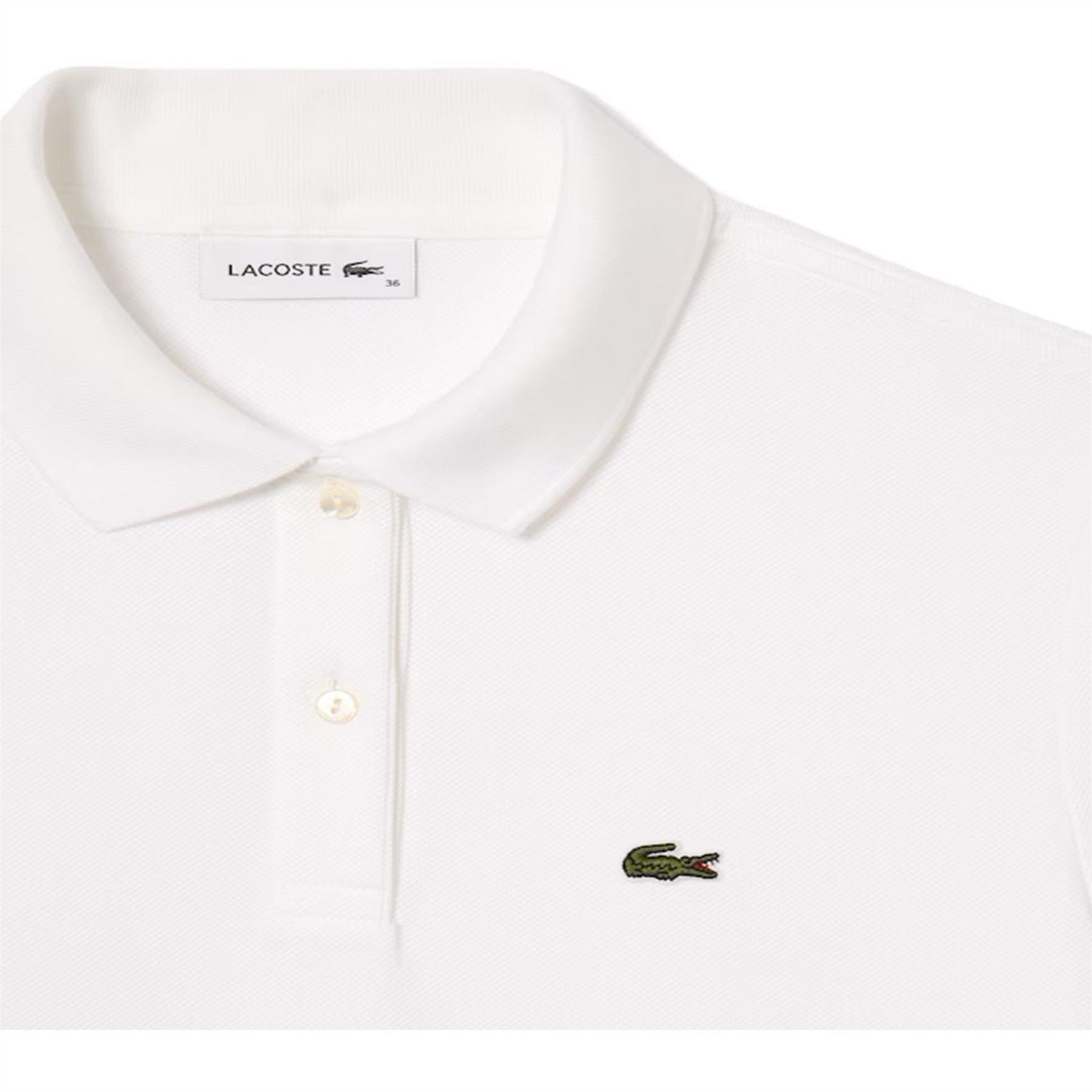 Lacoste Ef7767 Collared Neck Knee Length T-Shirt Dress