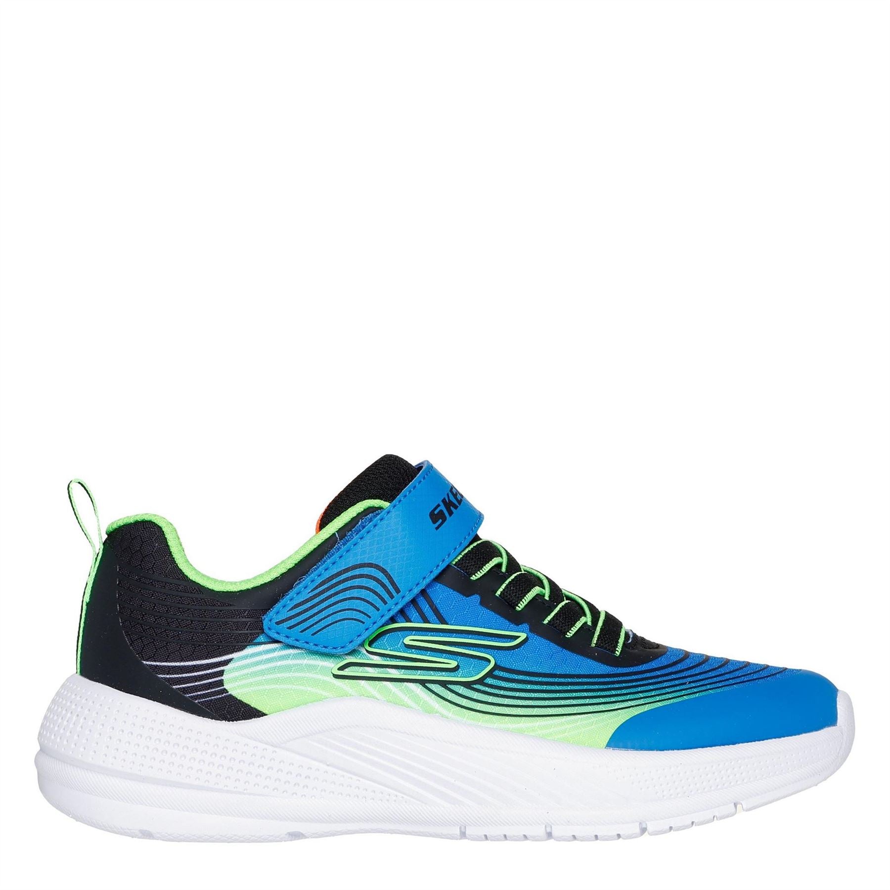 Skechers Lightweight Toddler Gore  And  Strap Sn Runners Boys
