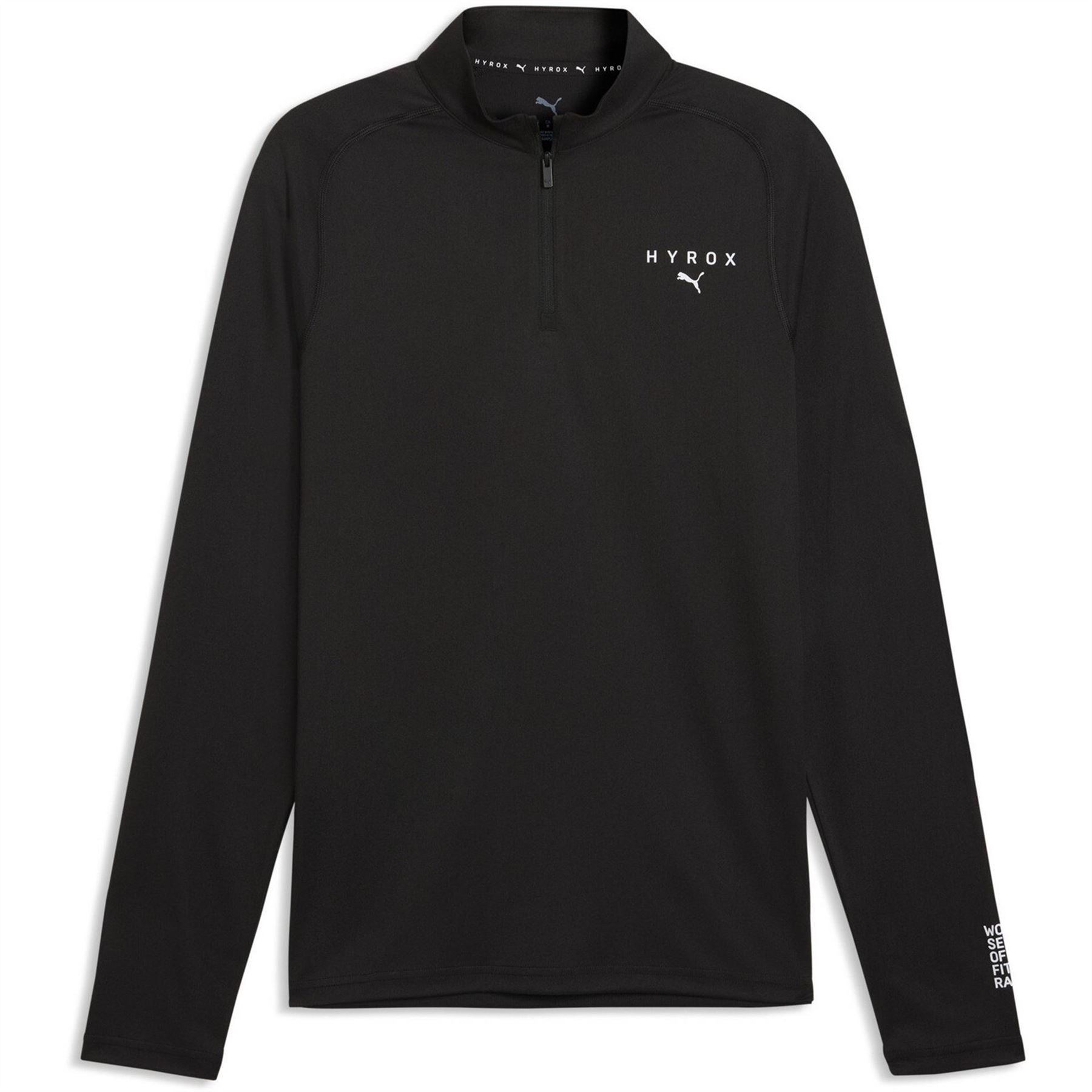 Puma Hyrox Quarter Zip Long Sleeve Top
