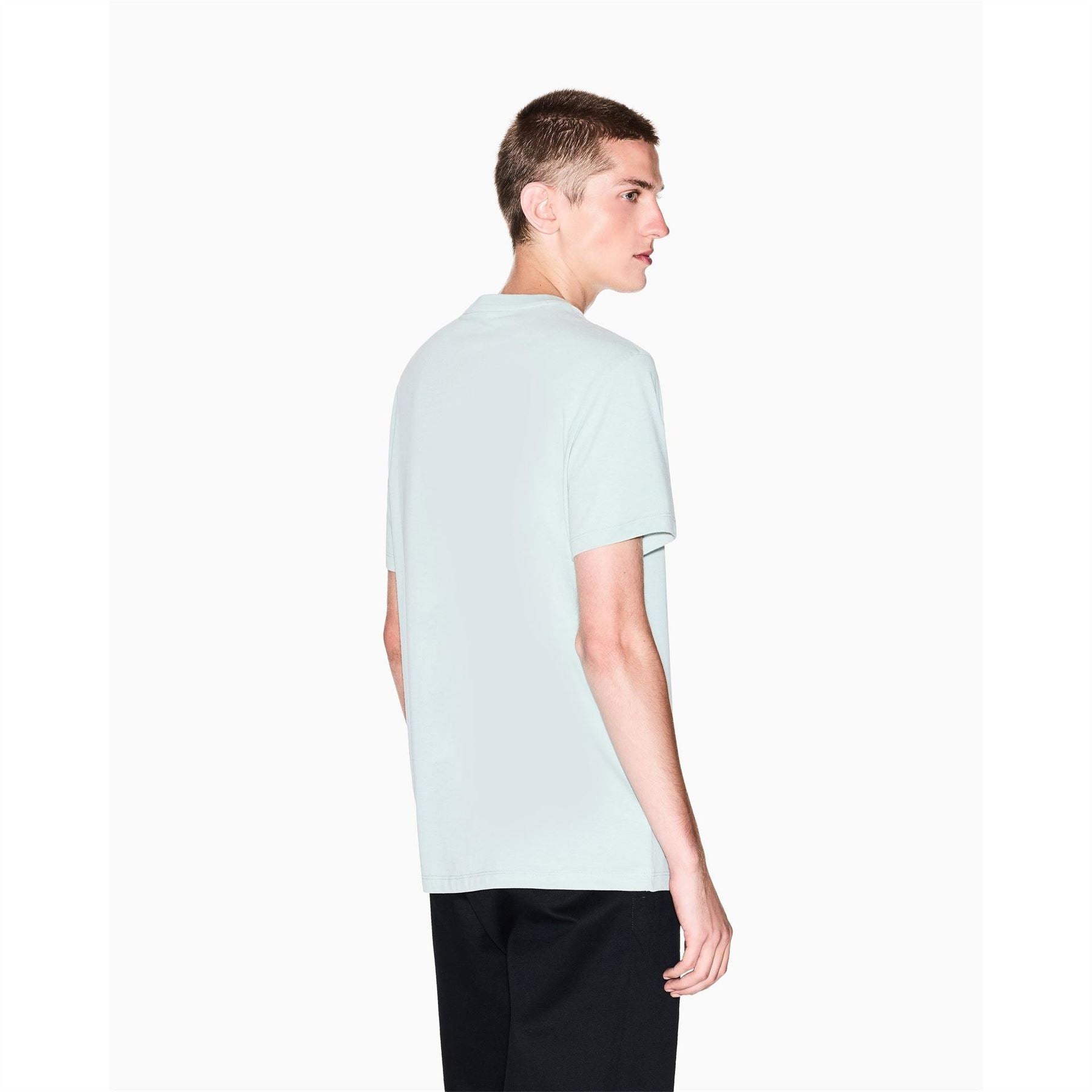 Armani Exchange Exchange Printed Logo Crew Neck Short Sleeve T-Shirt