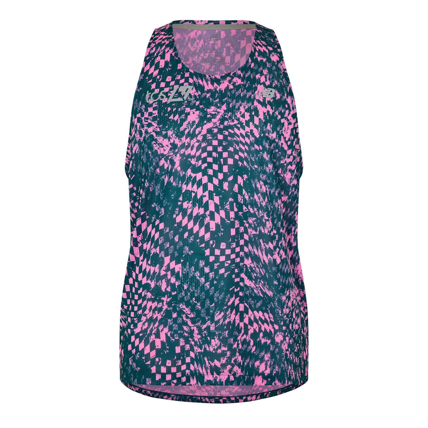 New Balance Mens Borough Baffle Quilted Jacket Running Vest