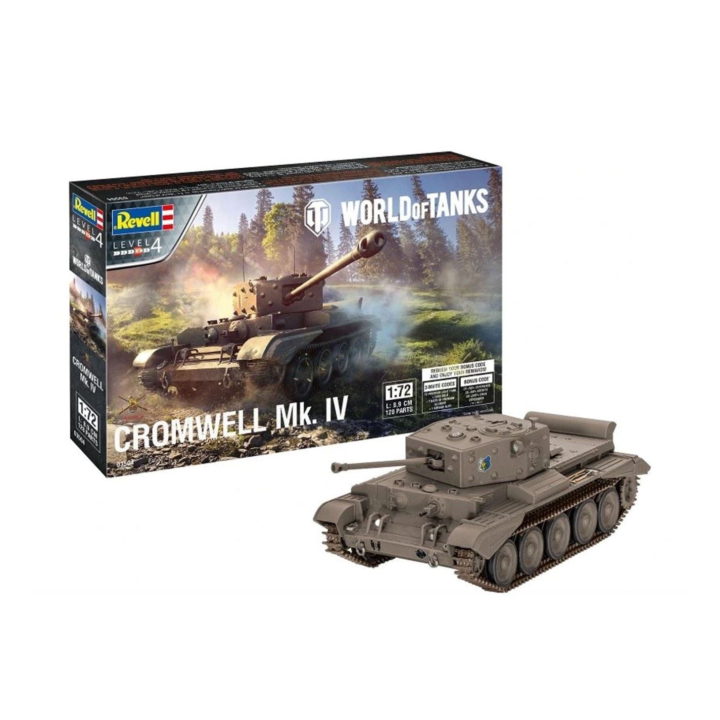 Revell 03123 World Of Tanks 1:72 Cromwell Mk iv – Lovell Sports