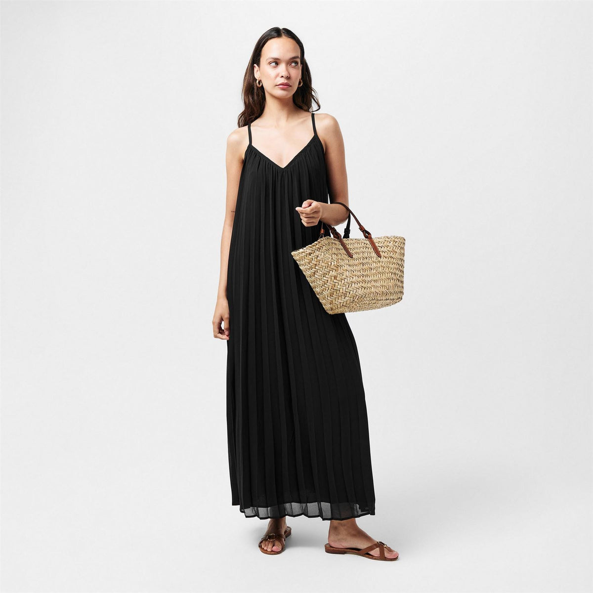 Vero Moda Katy Spaghetti Strap Sleeveless Maxi Dress