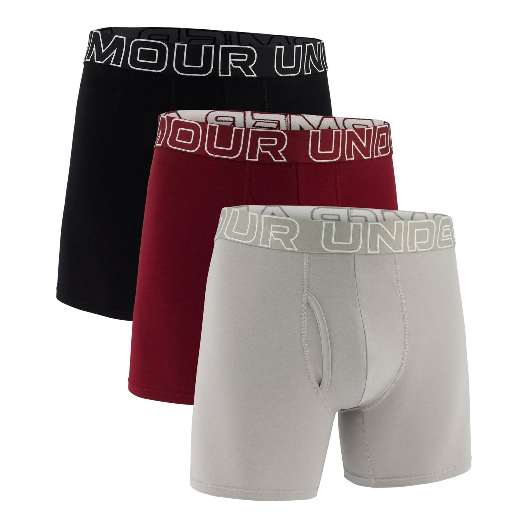 Under Armour Cotton 3 Pack Boxer Brief