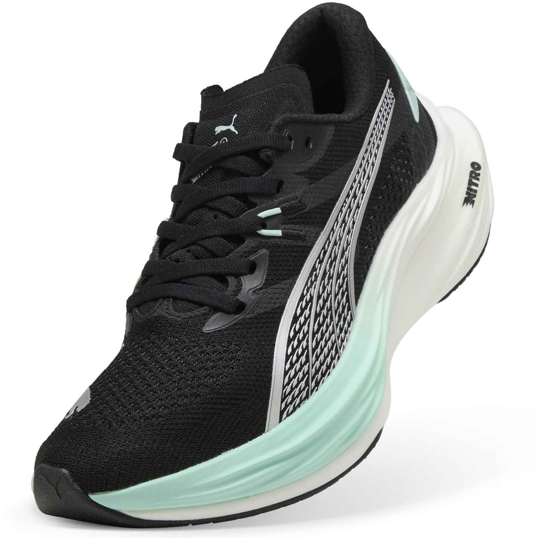 Puma Womens Deviate Nitro 3 Fade Wns Road Running Shoes