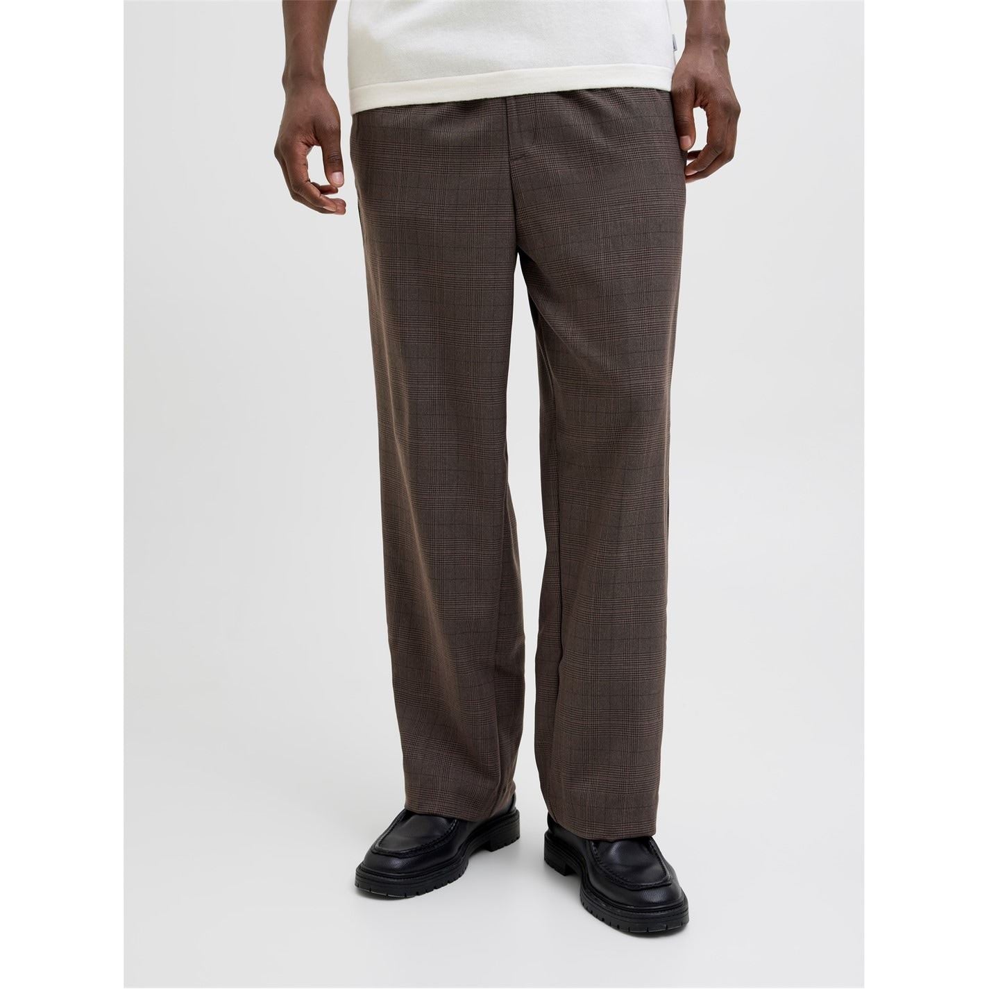 Jack and Jones Bill Solid Patterned Wide Leg Joggers