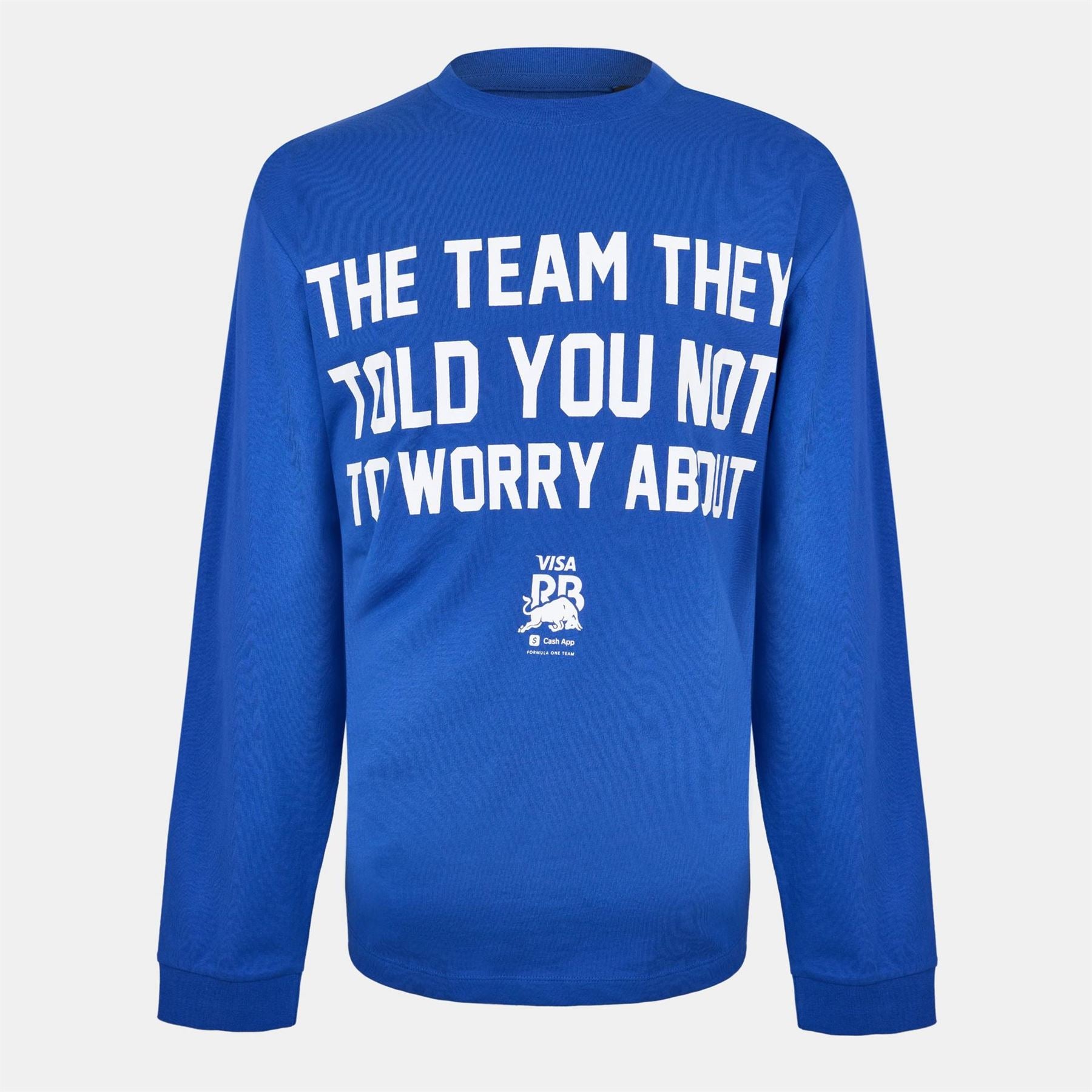Hugo Lettering Crew Neck Ribbed Collar Long Sleeve Jersey T-Shirt