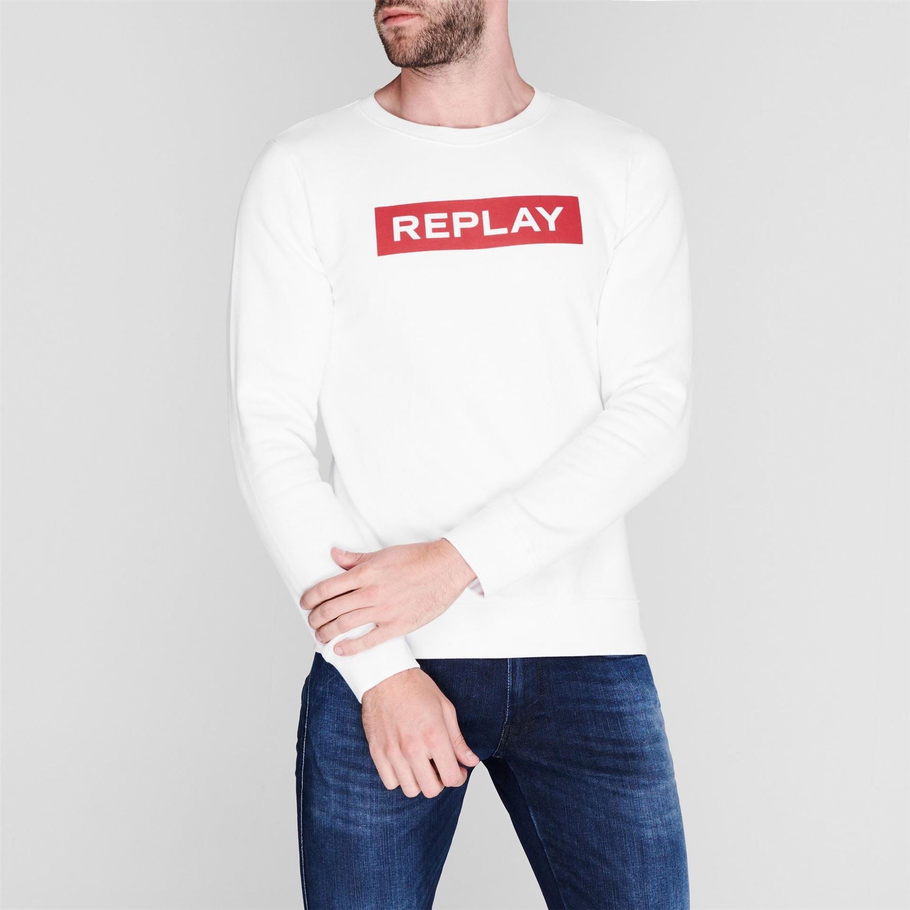 Replay Logo Sweatshirt