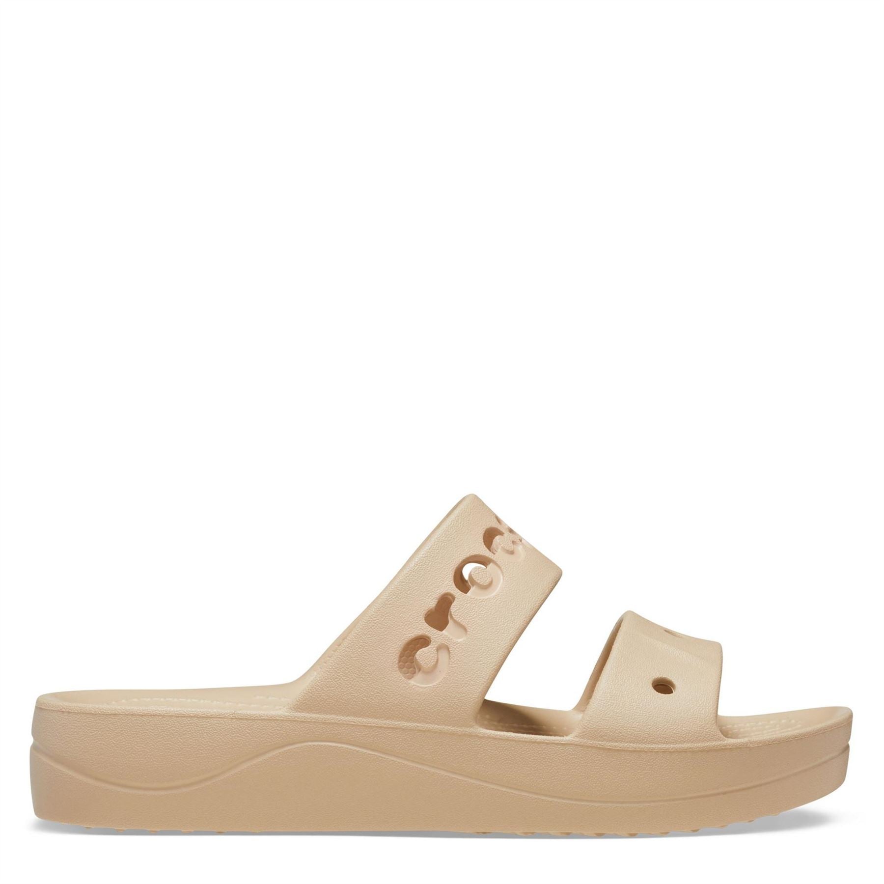 Crocs Baya Flatform Open Toe Slide Sandals