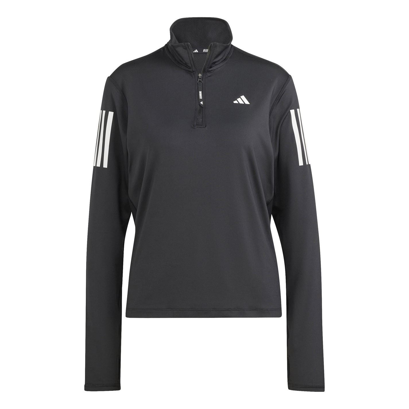 adidas Womens The Run Half Zip Running Top