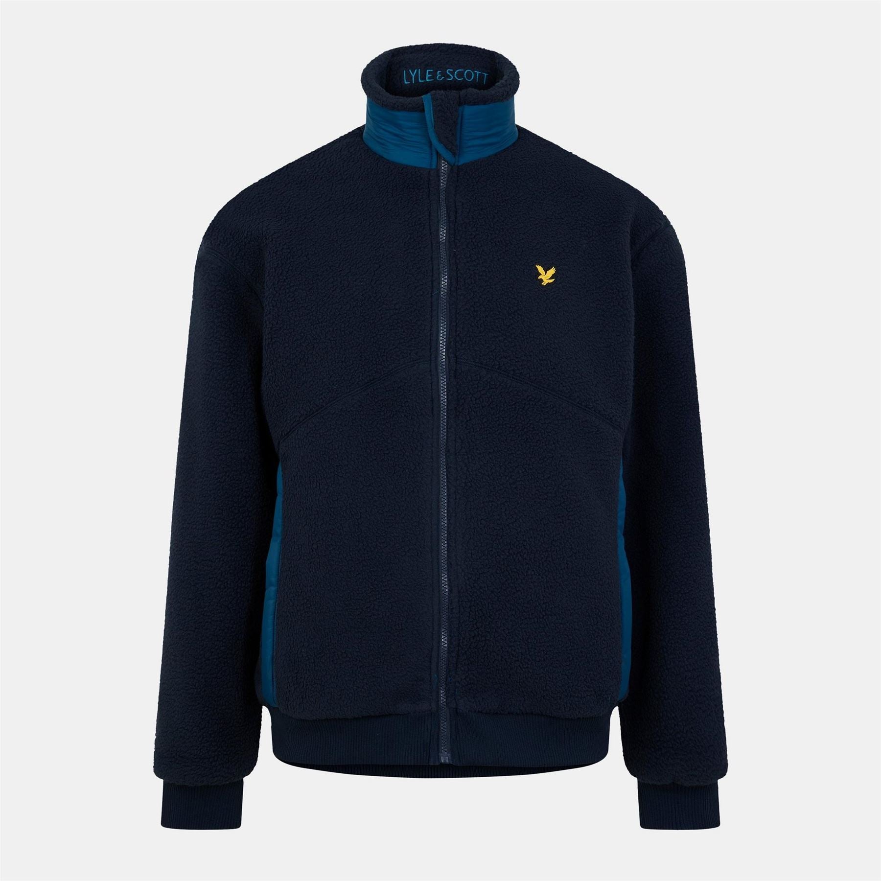 Lyle and Scott Zip Neck Relaxed Fit Sweatshirt