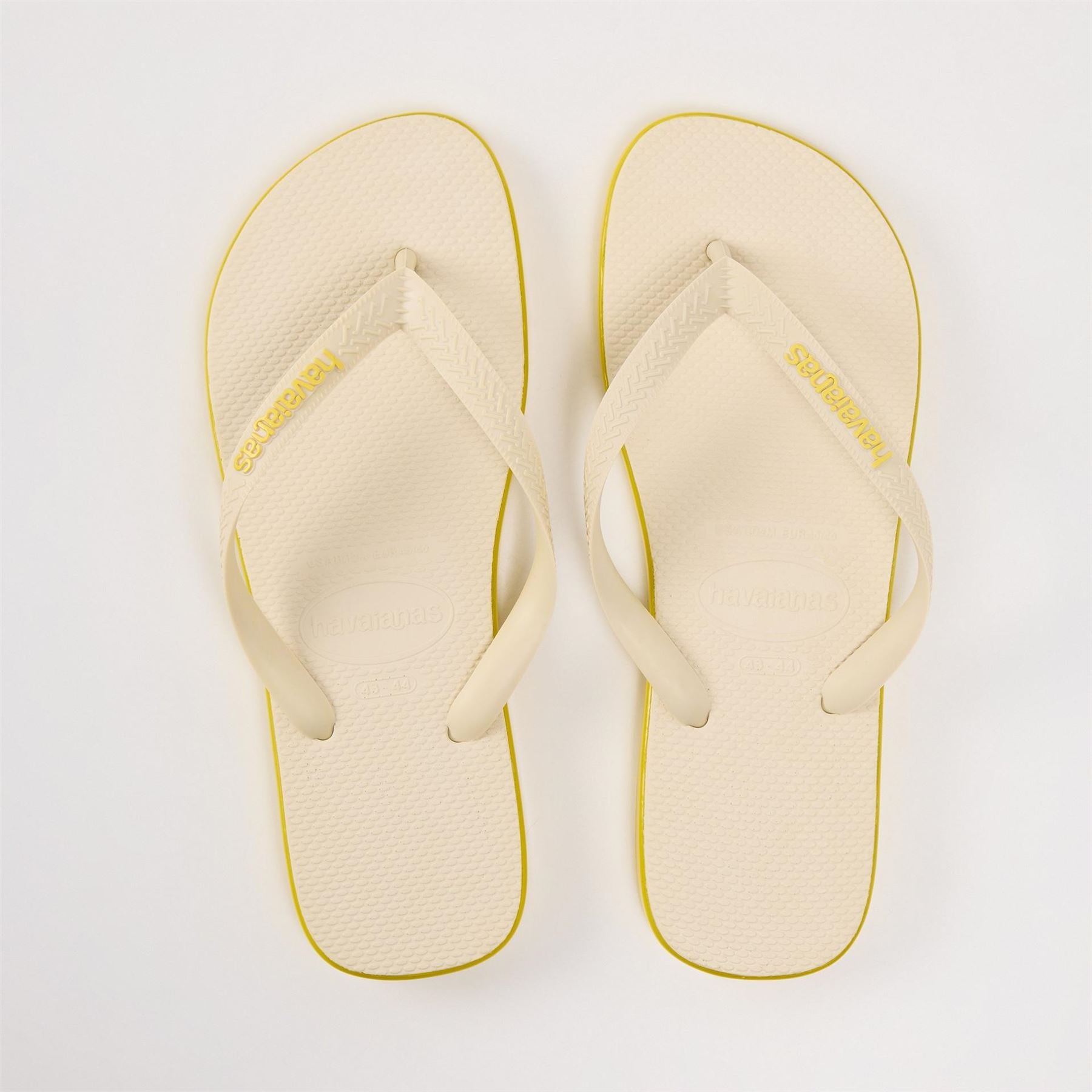 Havaianas Solid Patterned Thong Toe Flip Flop Sandals