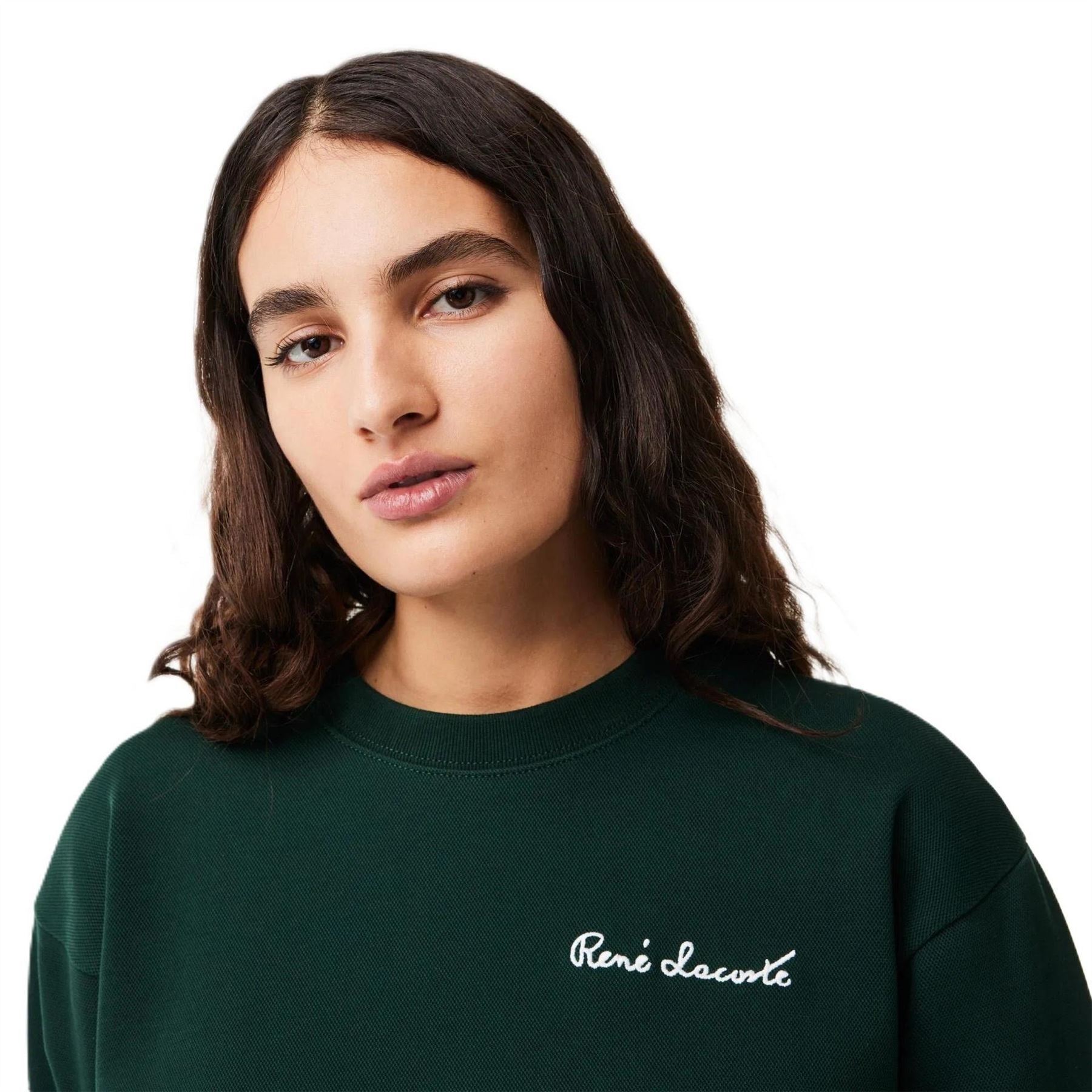 Lacoste Lacoste Lettering Relaxed Fit Sweatshirt