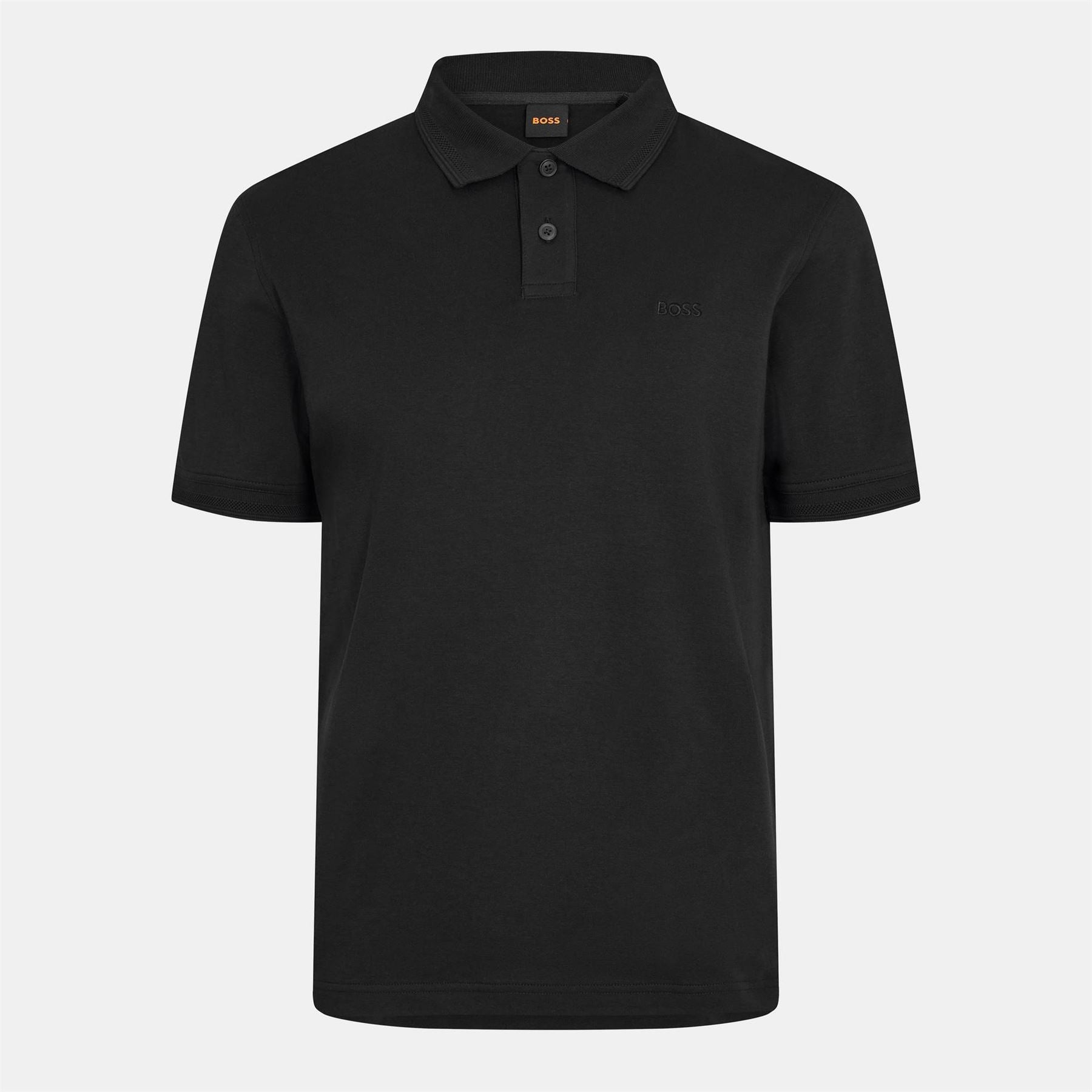 Boss Collared Neck Short Sleeve Regular Fit Shirt