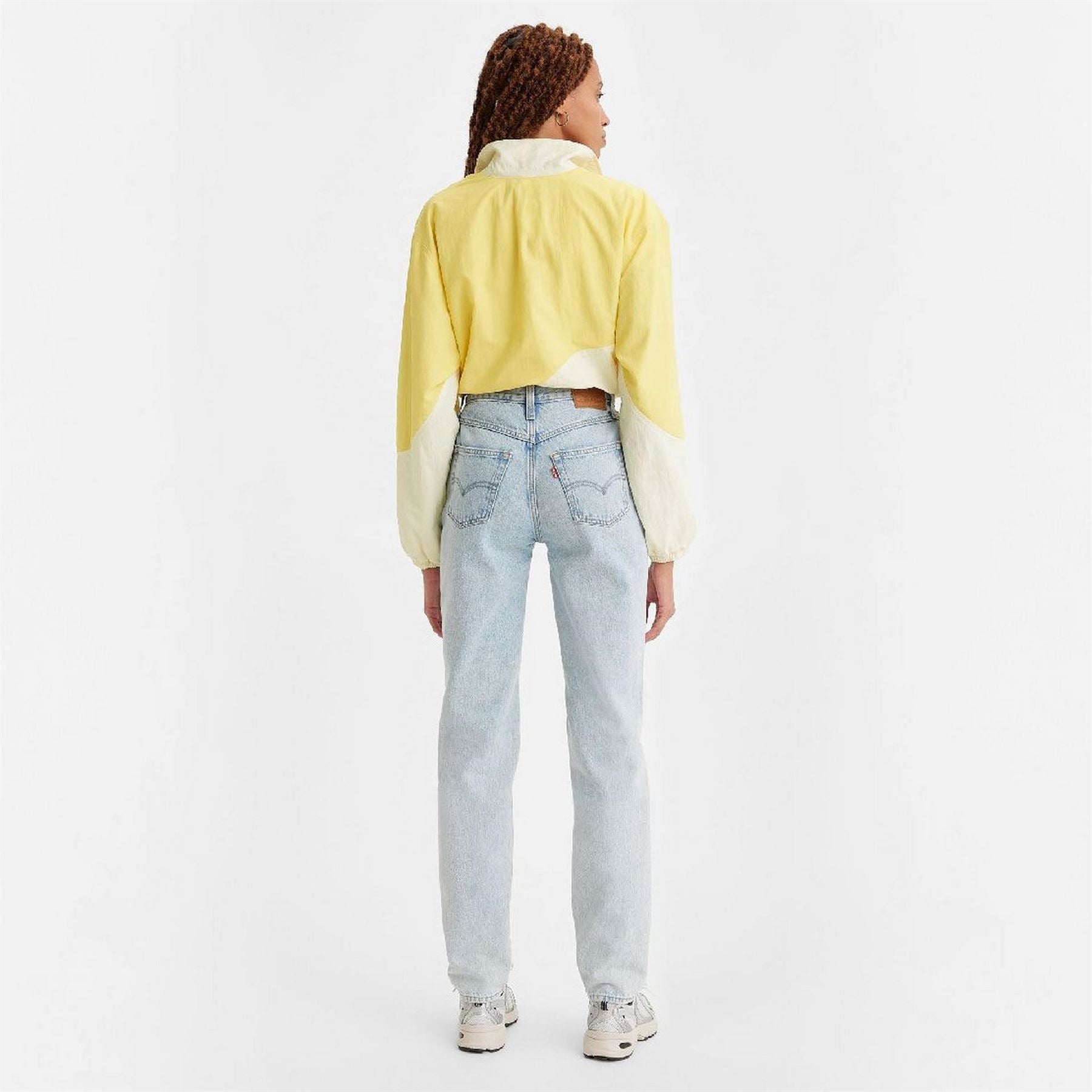 Levis Mom Jean Dont Be Frayed Straight Leg Jeans