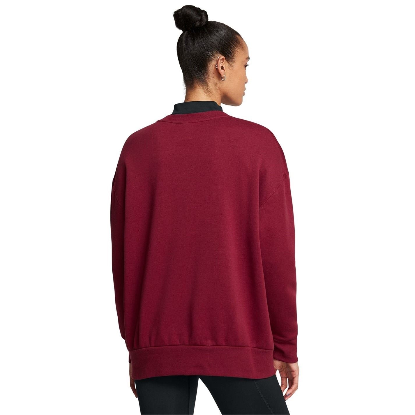 Under Armour Oversize Fit Crew Neck Drop Shoulder Sweatshirt