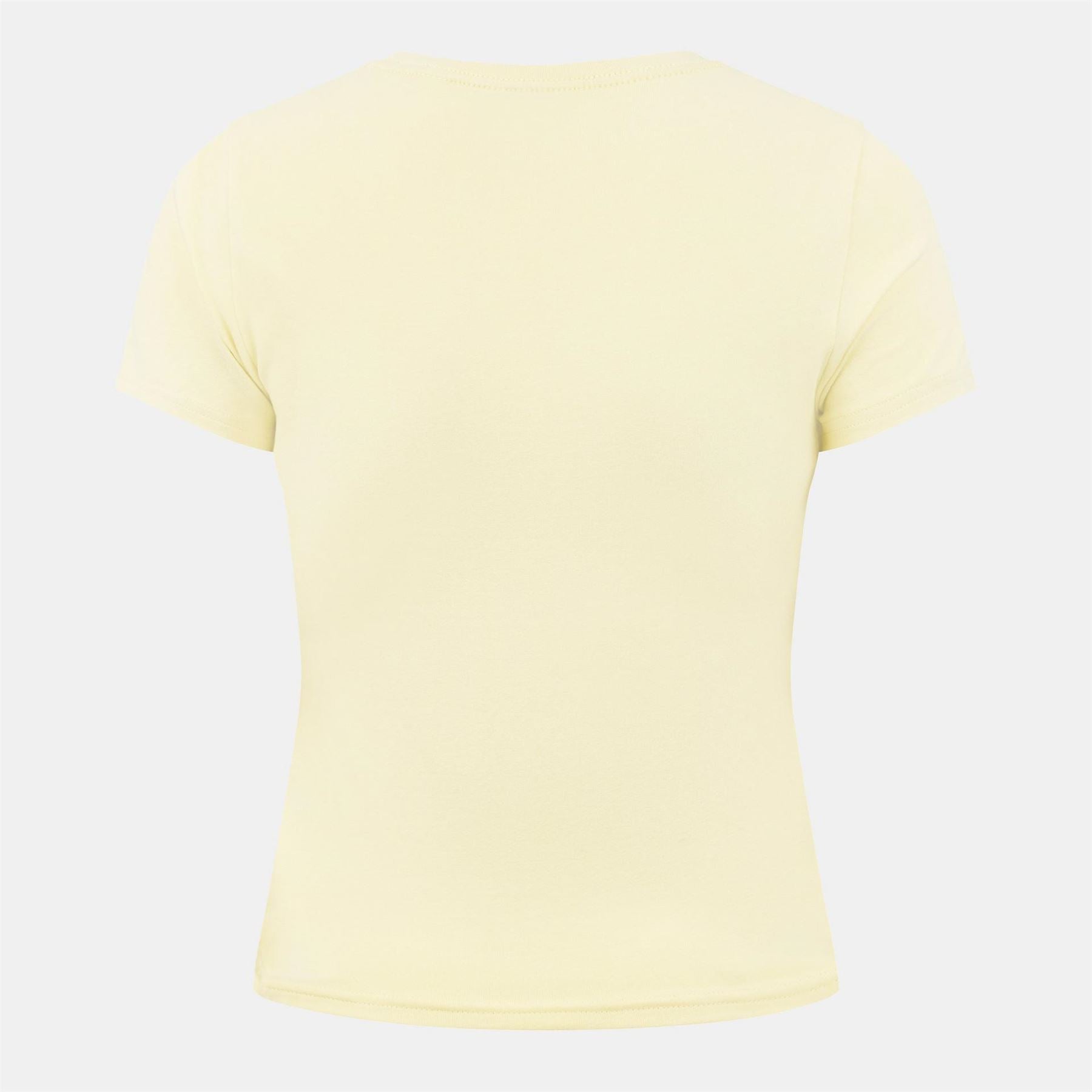 Jack Wills Graphic Cropped Slim Fit T-Shirt