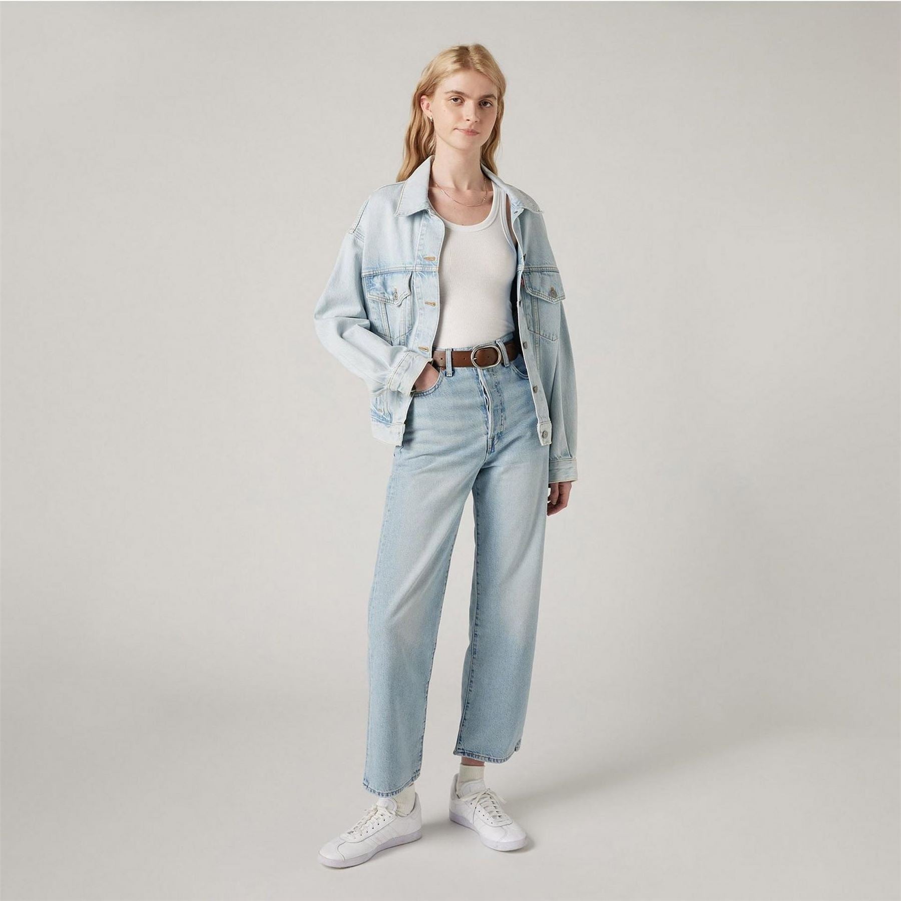 Levis Ribcage Straight Ankle Middle