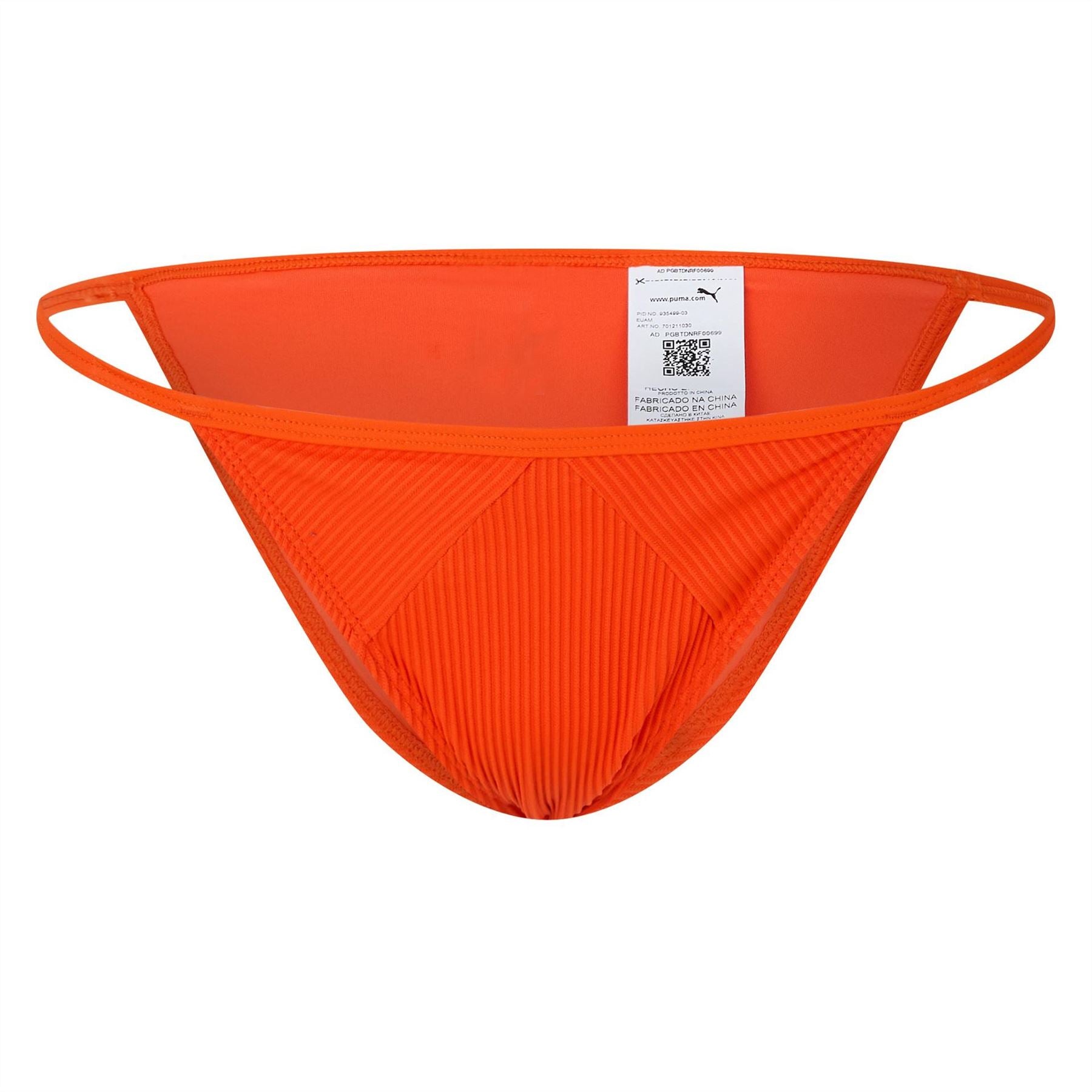 Puma Seamless Ribbed Tanga Bikini Bottom