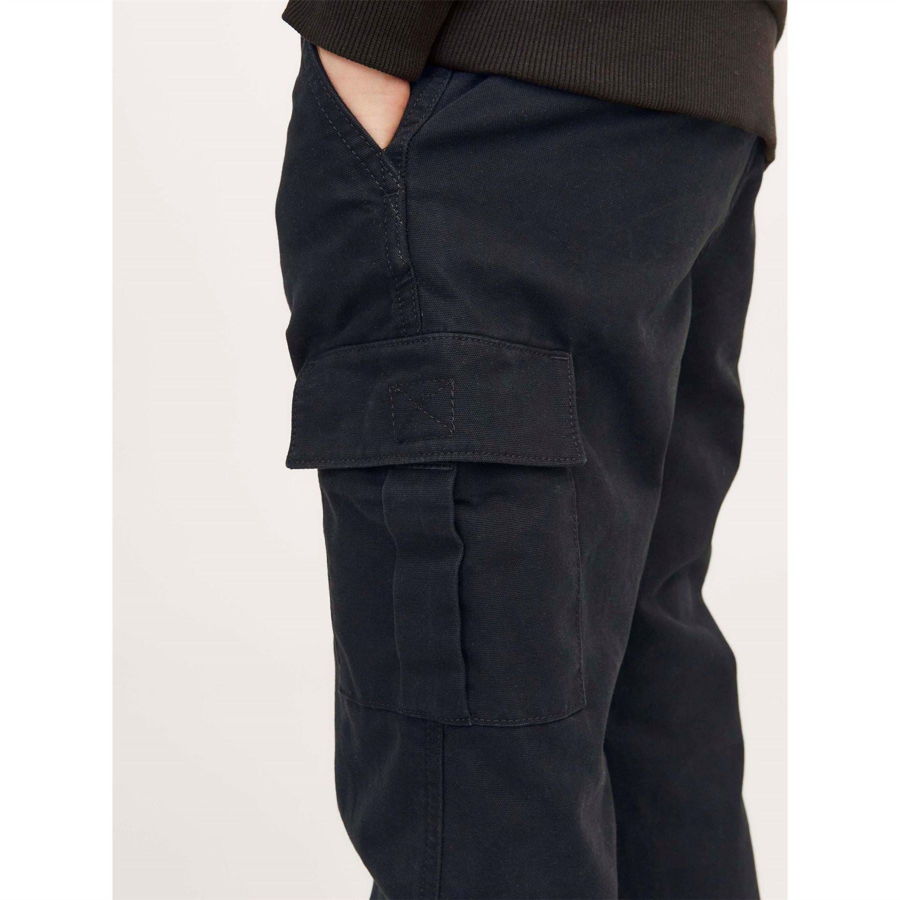 Jack and Jones Kane Barkley Solid Patterned Combat Pants