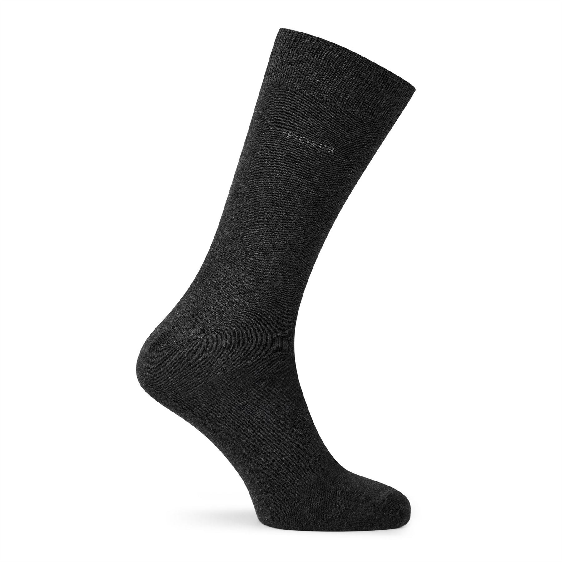 Boss BOSS BODYWEAR 2 Pack Cotton Crew Socks with Logo Detail