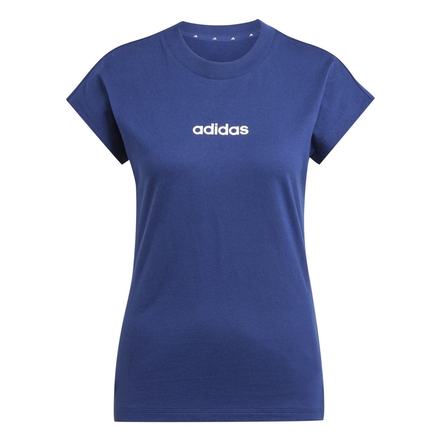 adidas Womens Essentials Linear Cotton T-Shirt