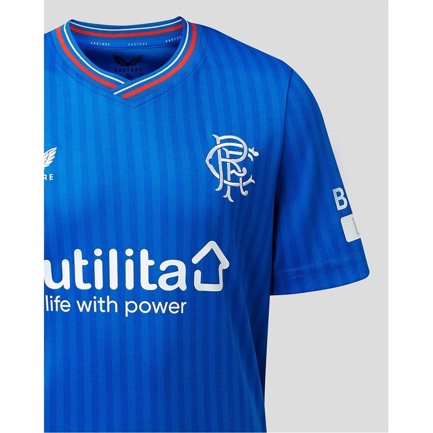 Castore Rangers Home Shirt 2023 2024 Juniors