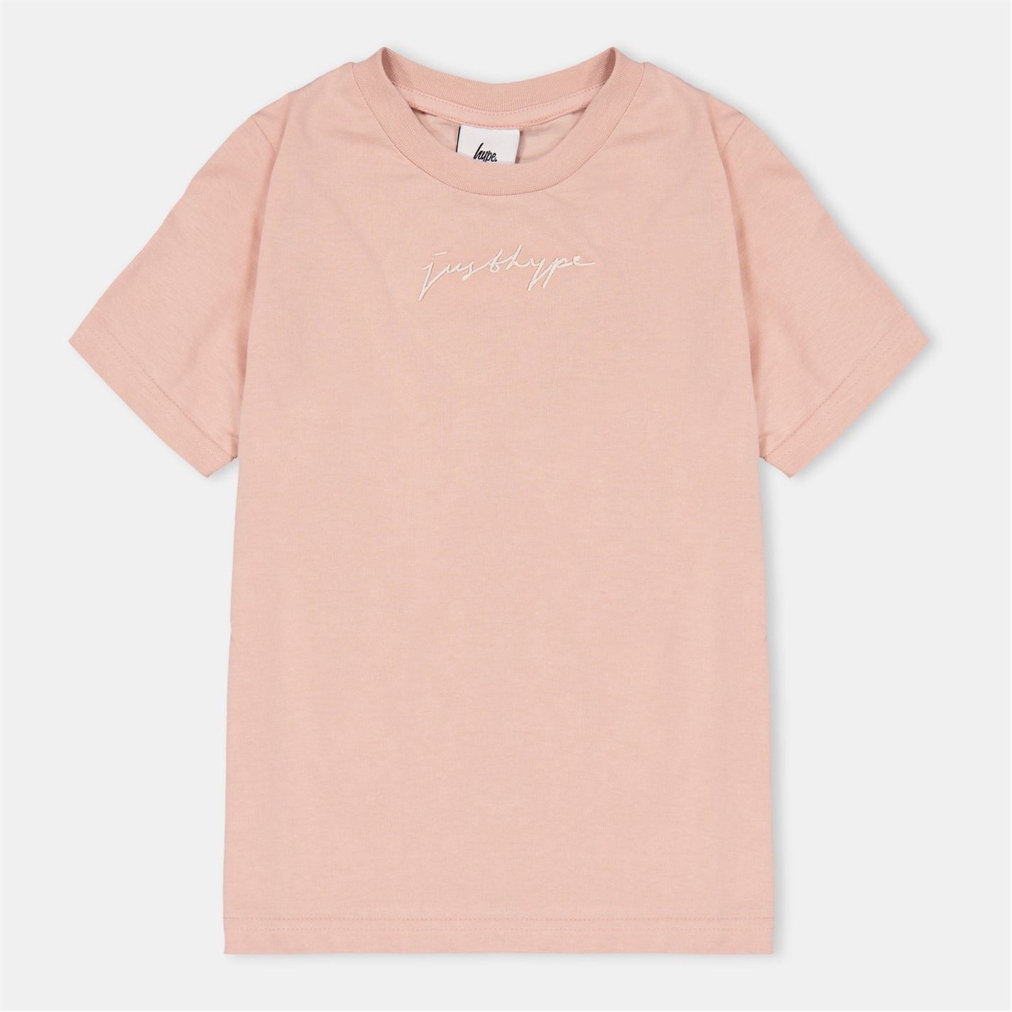Hype Regular Fit Crew Neck Signature Print T-Shirt