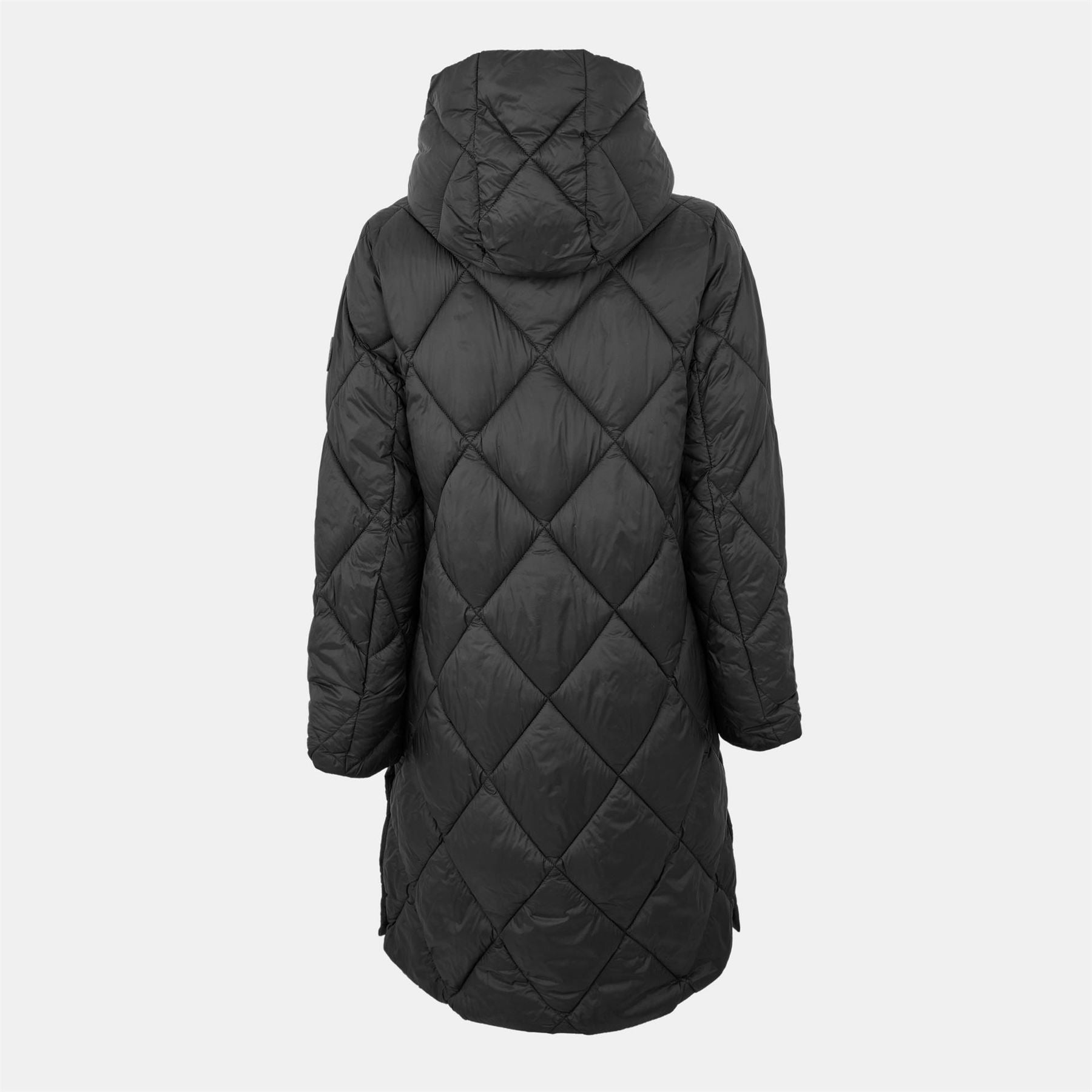 Lauren by Ralph Lauren Dia Q Real Leather Medium Puffer Jacket