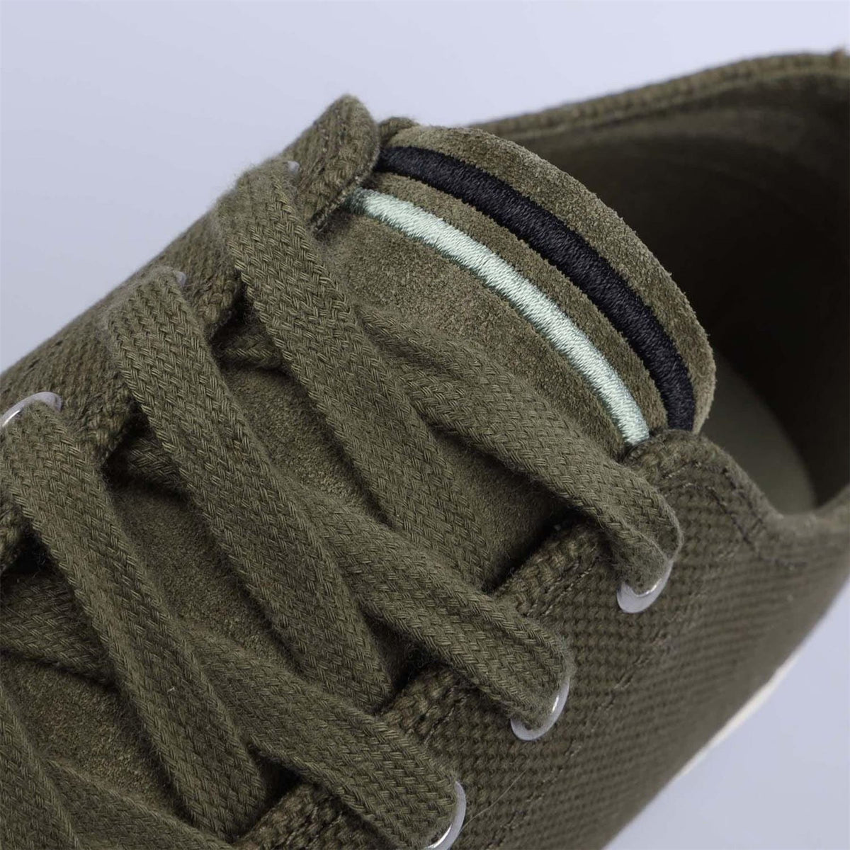 Fred Perry Canvasas Suede Trainers