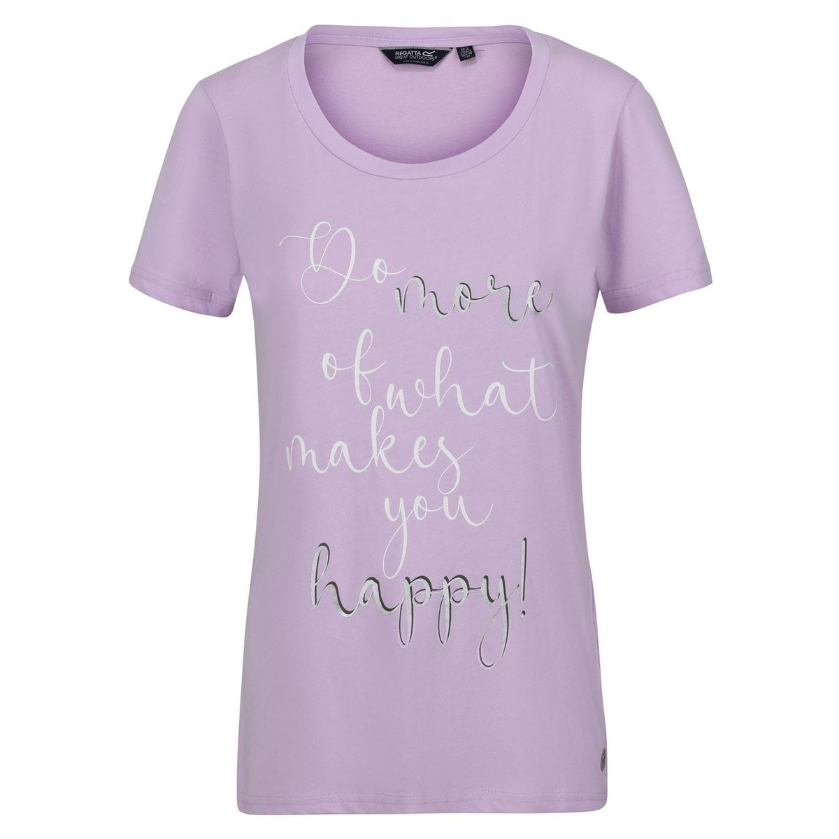 Regatta Scoop Neck Lettering Regular Fit T-Shirt