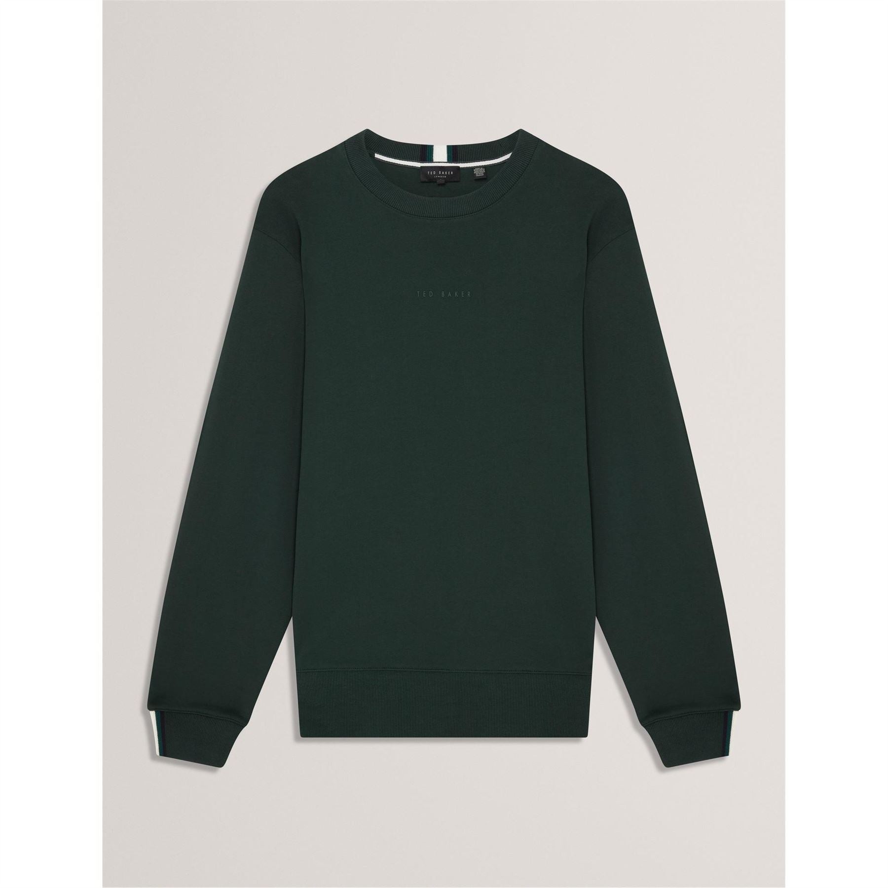 Ted Baker Long Sleeve Crew Neck Jersey Athletic Top