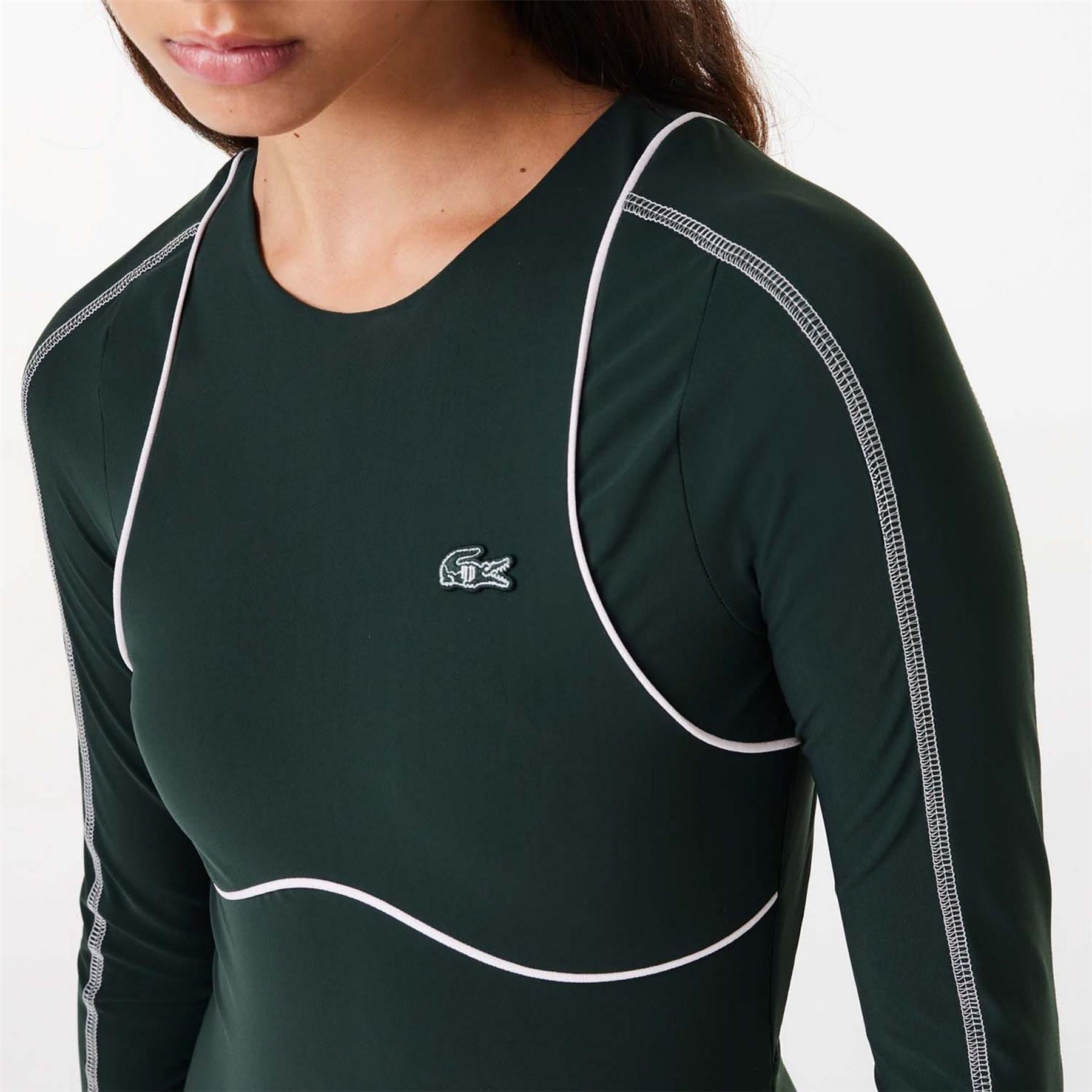Lacoste Eleven By Venus Long Sleeve Bodysuit