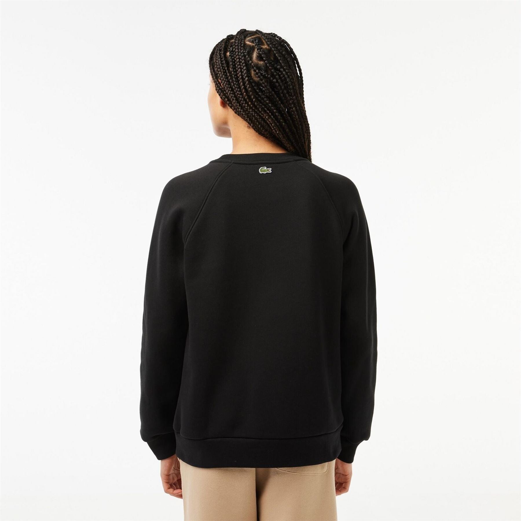 Lacoste Crocodile Print Crew Neck Regular Fit Sweater