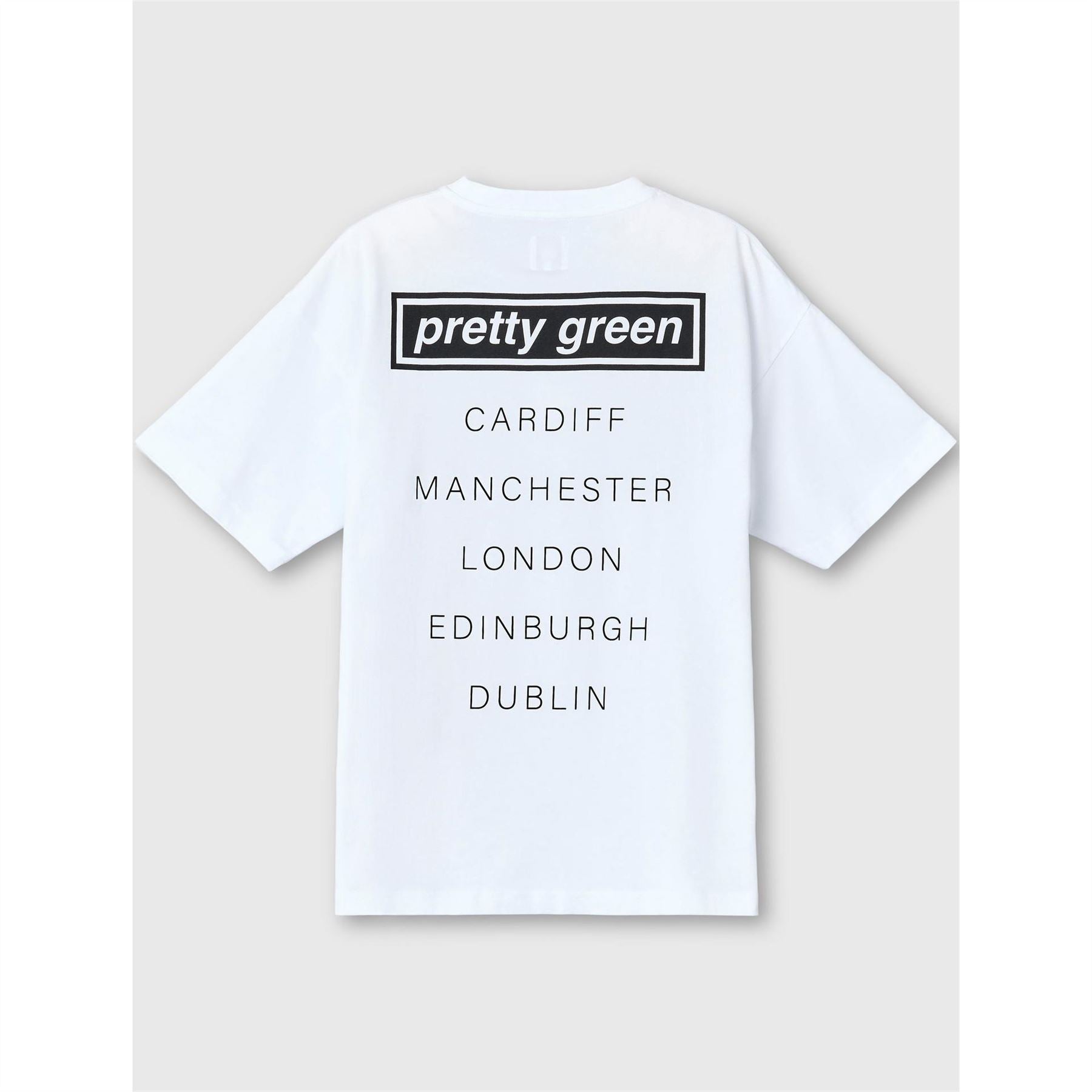 Pretty Green Porsche Live Forever Lettering Graphic T-Shirt