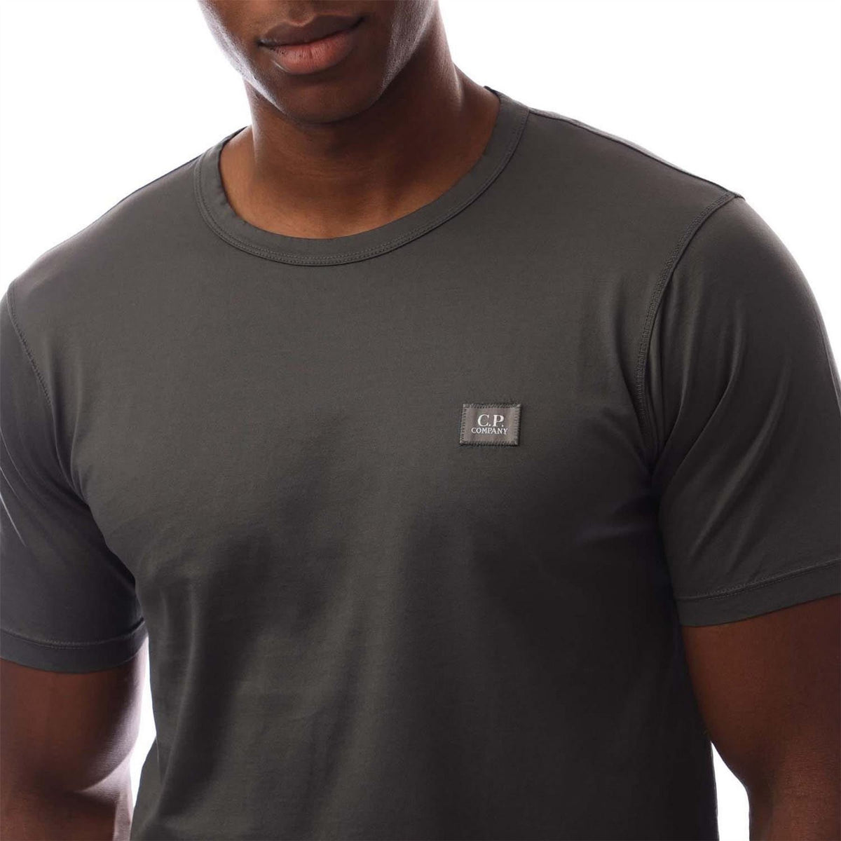 CP Company 2 Mercerized Jersey Logo Patch T-Shirt